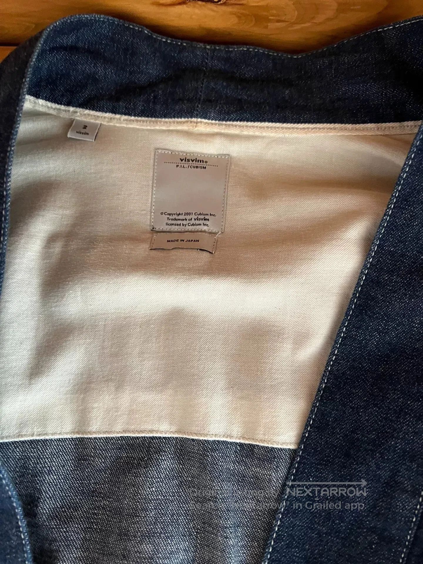 Visvim Visvim Lhamo Denim Kimono Shirt. Size US M / EU 48-50 / 2 - 9 Thumbnail