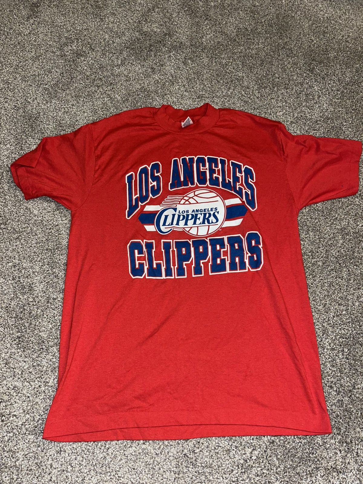 Vintage 80s Clippers Logo Tee Size US XL / EU 56 / 4 - 2 Thumbnail