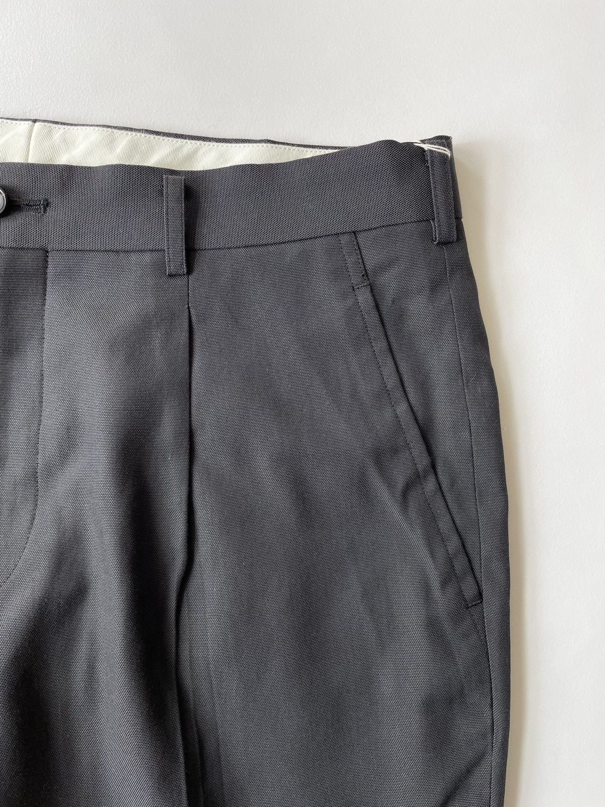 Comme des Garcons Homme Plus A/W 05 Gray Nylon Mesh Trousers Size US 32 / EU 48 - 8 Thumbnail