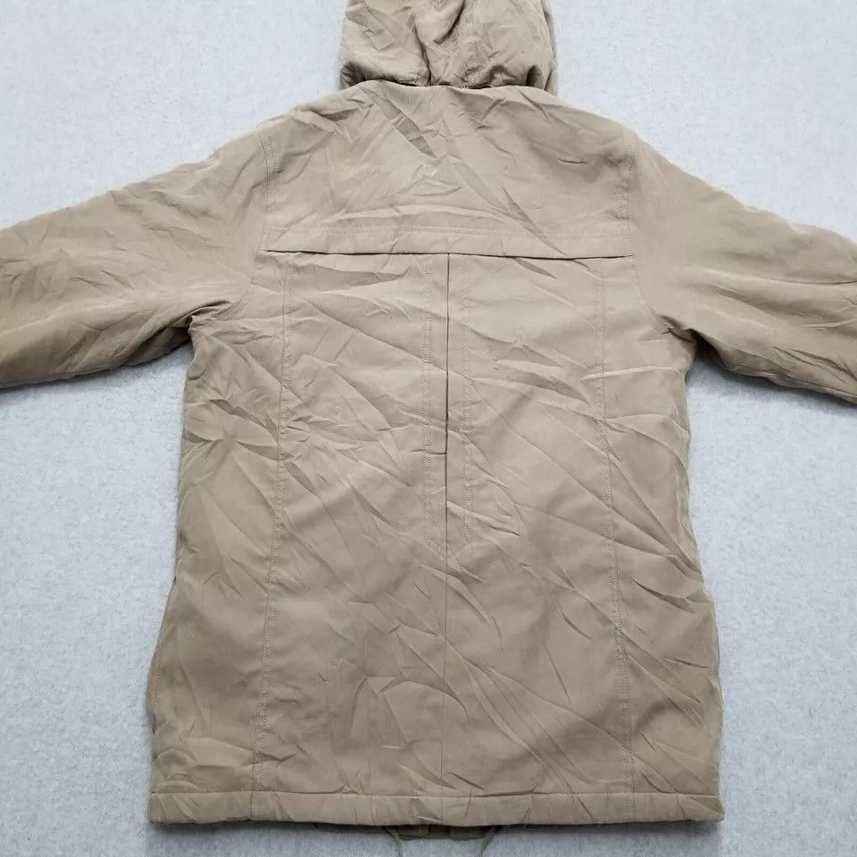 Other IZ Sport Jacket Womens Medium Brown Parka Full Zip Pockets Hooded Size M / US 6-8 / IT 42-44 - 8 Thumbnail