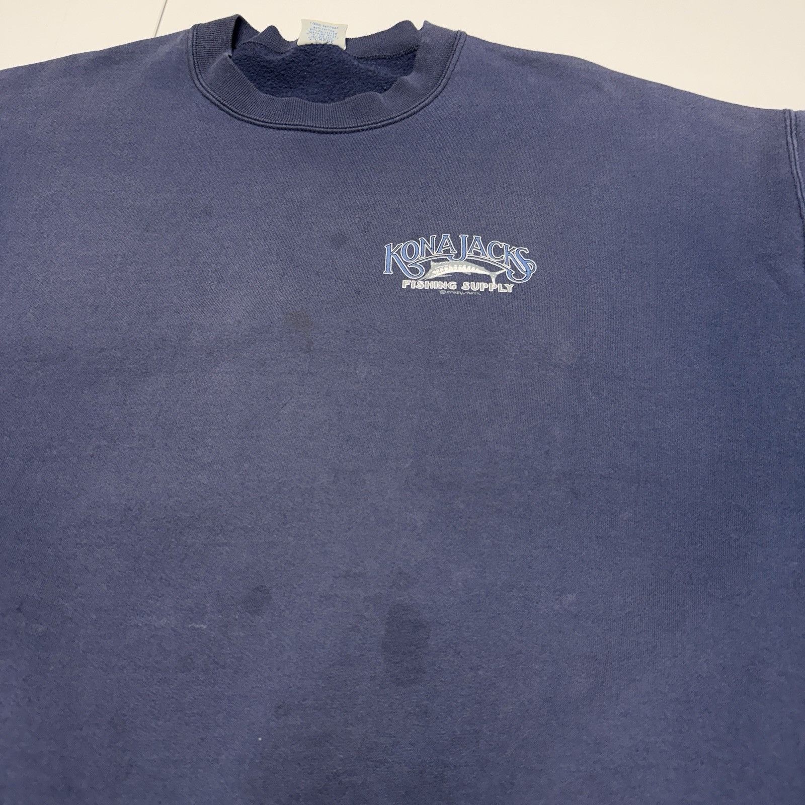 Vintage Vintage 90s Crazy Shirts Hawaii Kona Jacks Fishing Supply Size US XL / EU 56 / 4 - 5 Thumbnail