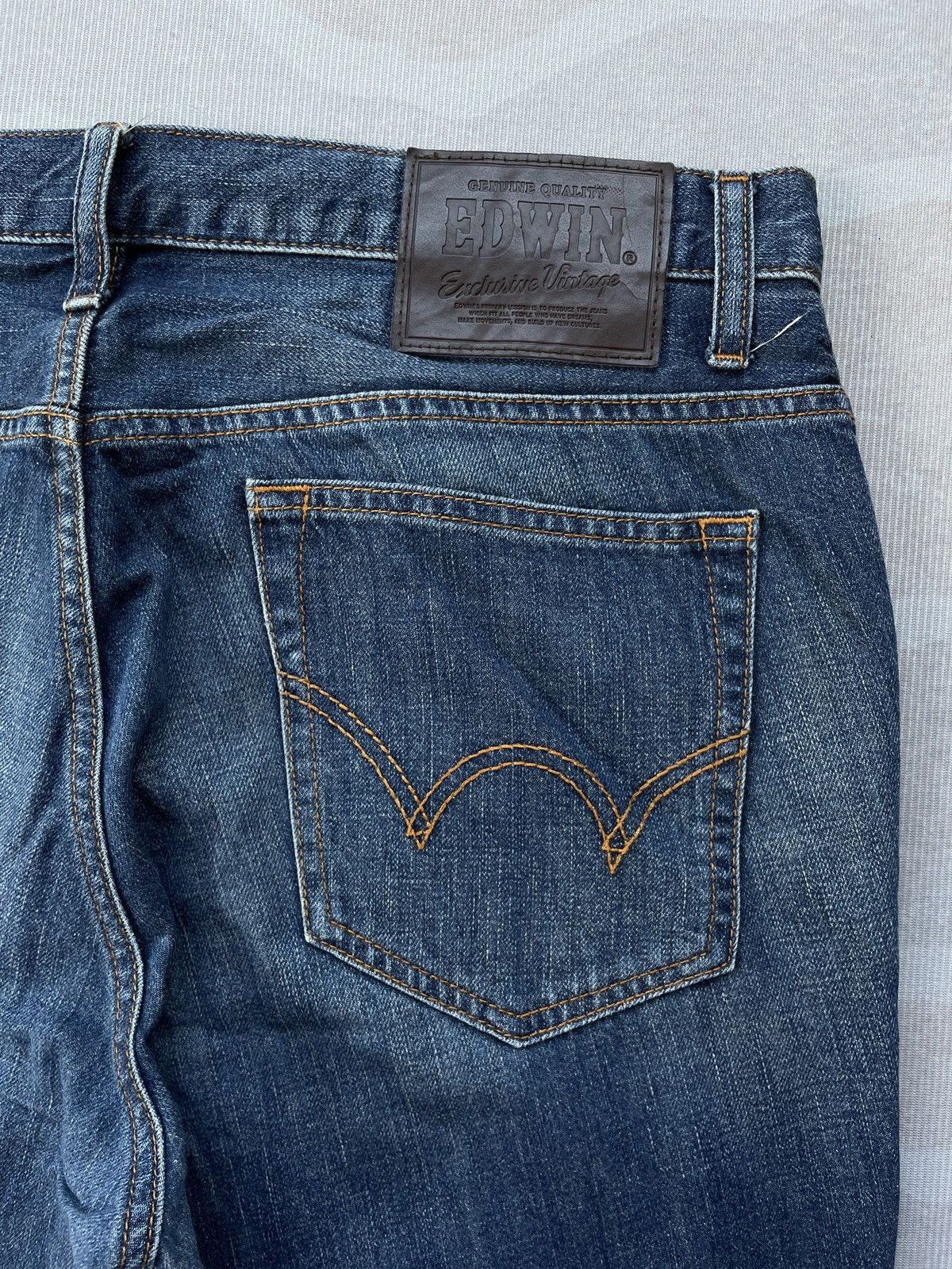 Edwin Edwin XV Jeans Size 34x28 (LG118) Size US 34 / EU 50 - 8 Thumbnail