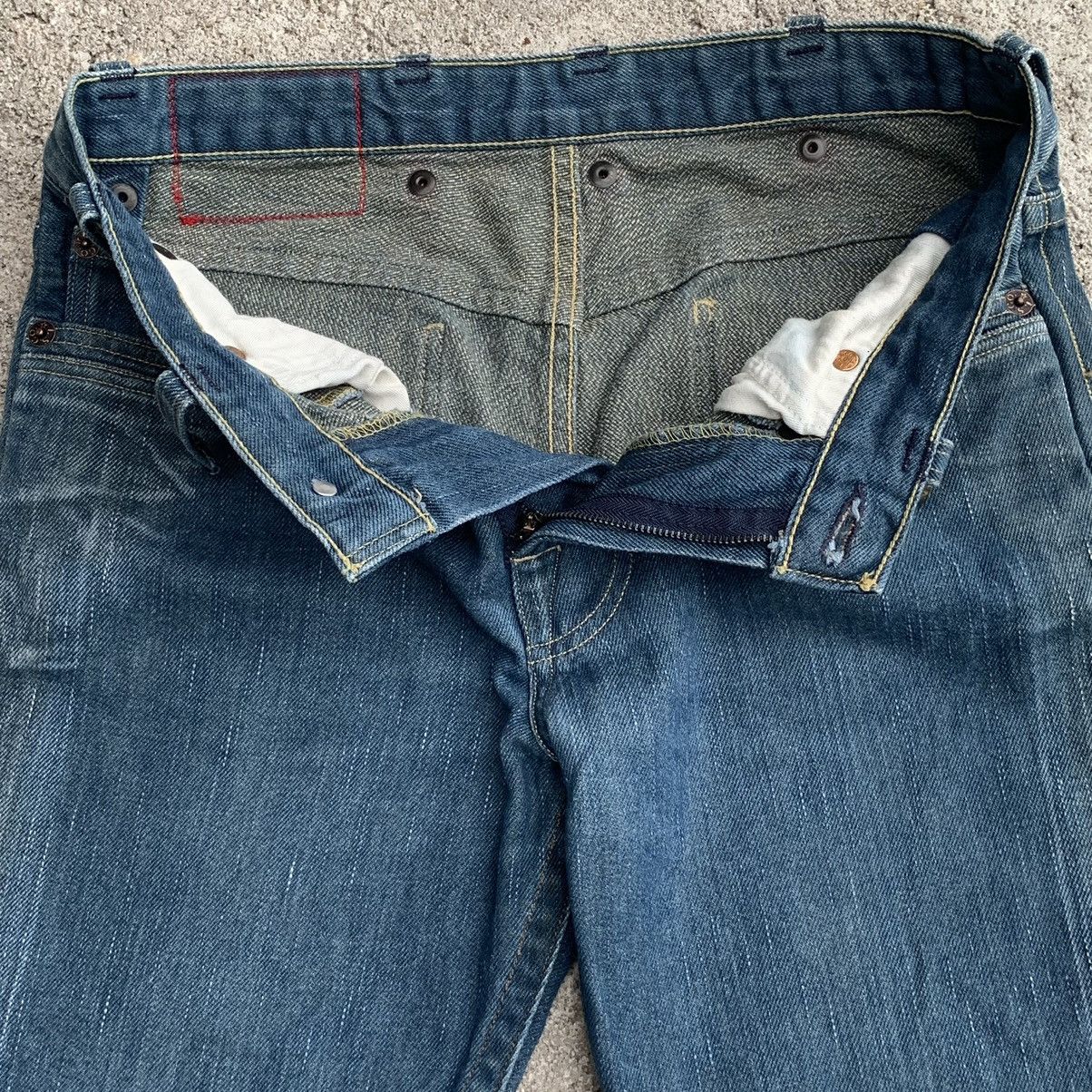 Levi's Vintage Y2K Levis Red CDG Style Thick Denim Jeans W30 Size US 30 / EU 46 - 9 Thumbnail