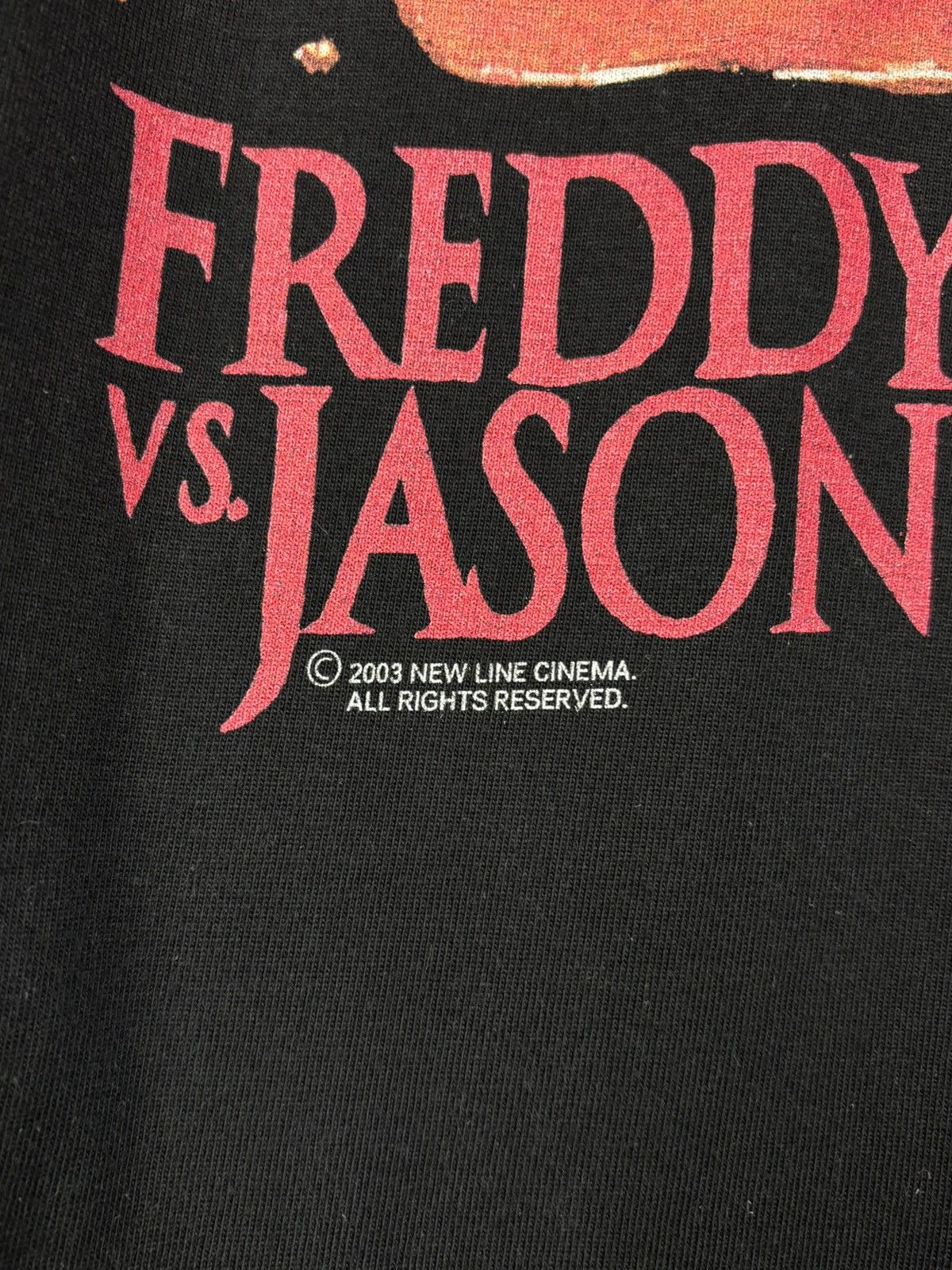 Vintage Vintage Freddy Vs Jason 2003 Horror Movie Promo T-Shirt M Size US M / EU 48-50 / 2 - 3 Thumbnail