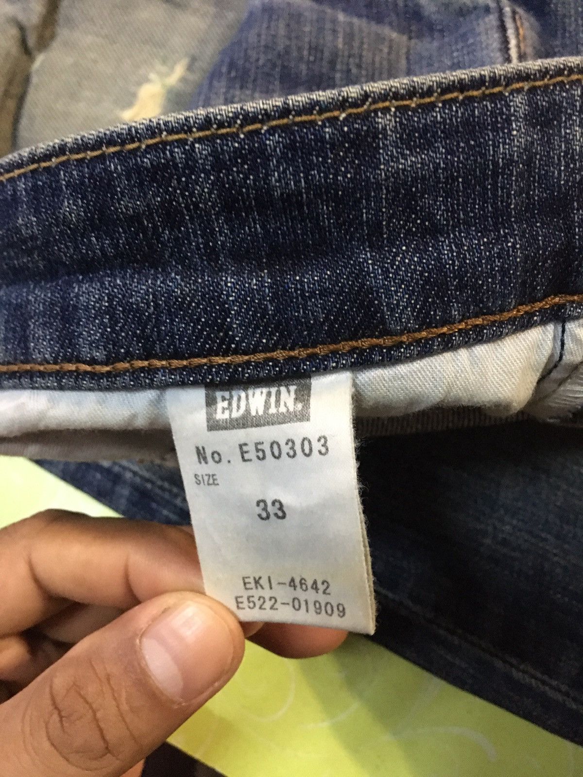 Edwin × Japanese Brand Edwin 503 japan Size US 34 / EU 50 - 6 Thumbnail