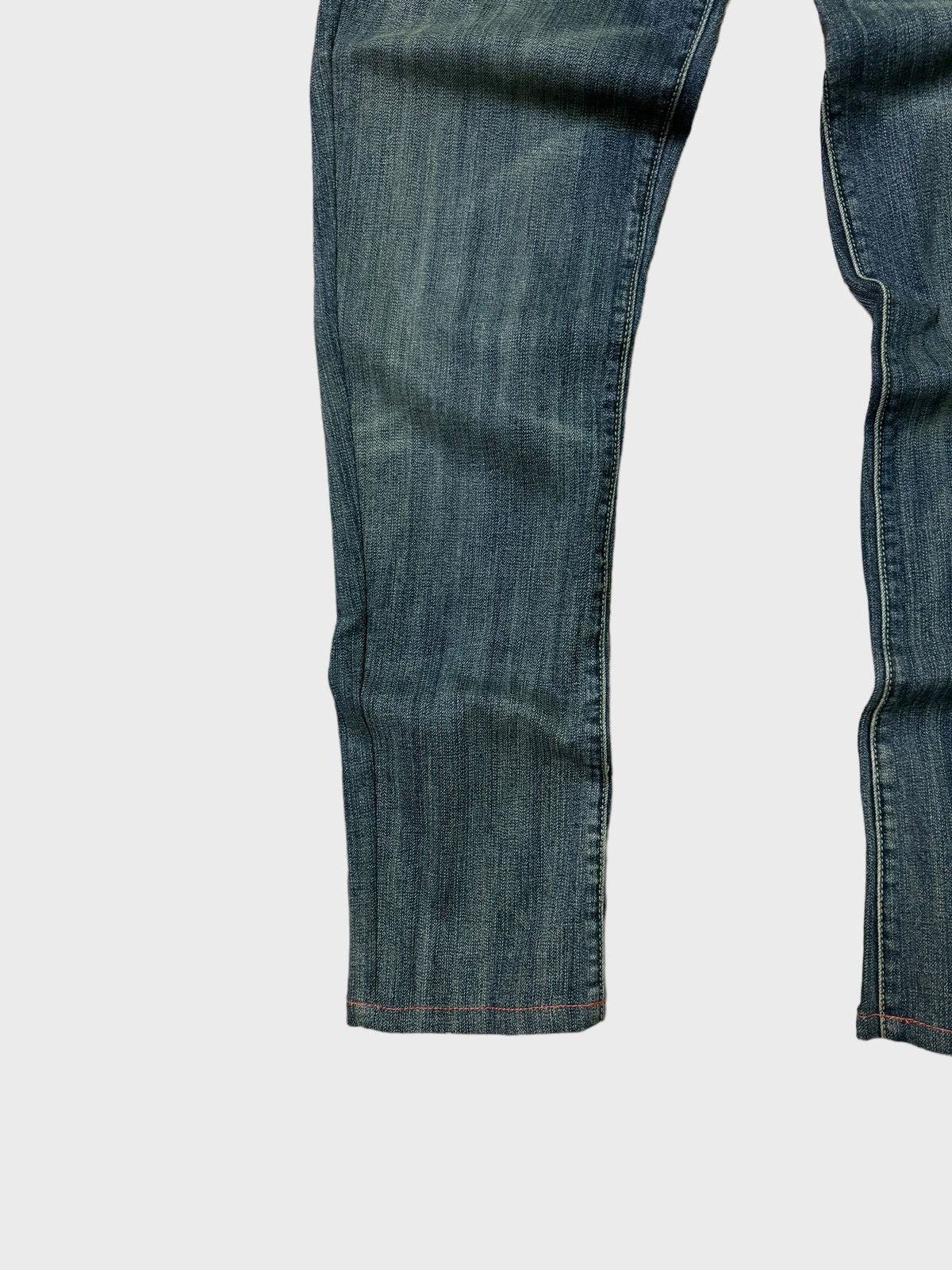Le Grande Bleu (L.G.B.) × Vintage Vintage VIGOSS Embroidery Design Evisu Inspired Denim Size US 32 / EU 48 - 7 Thumbnail