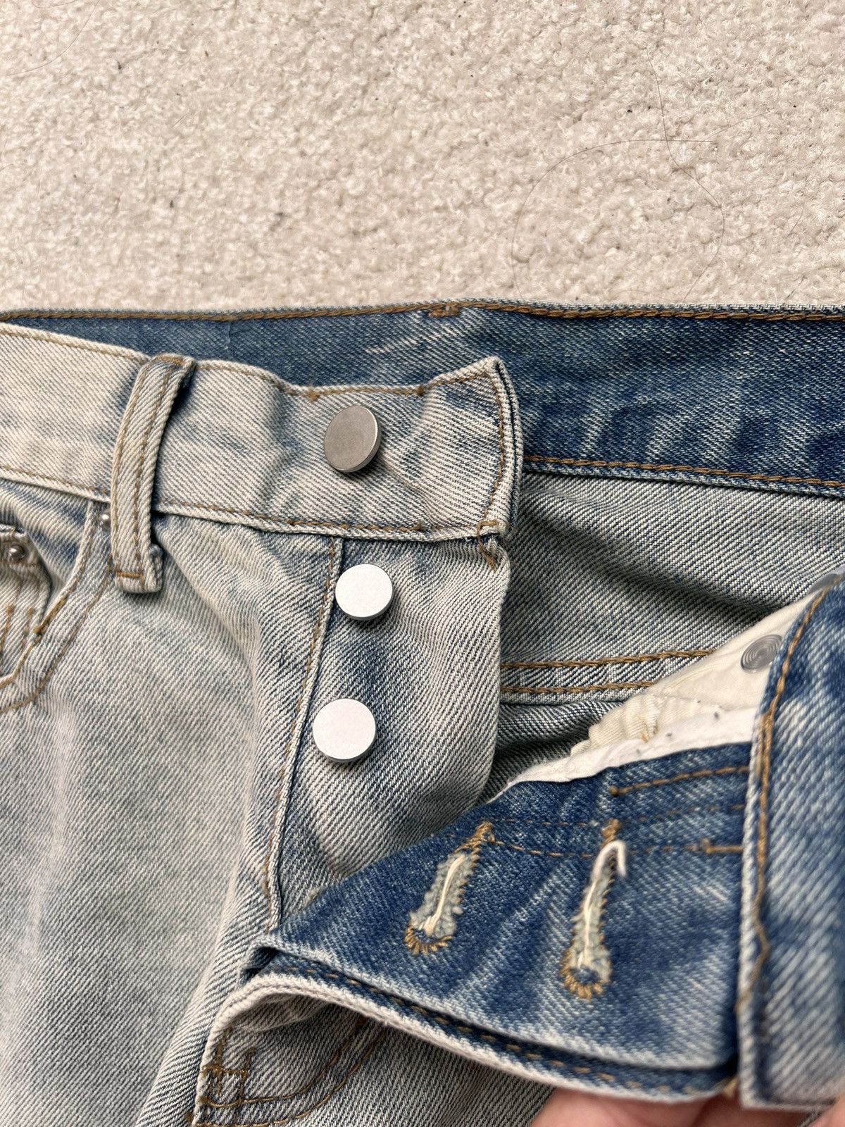 MNML × Vintage mnml VINTAGE Straight Denim Size US 28 / EU 44 - 6 Thumbnail