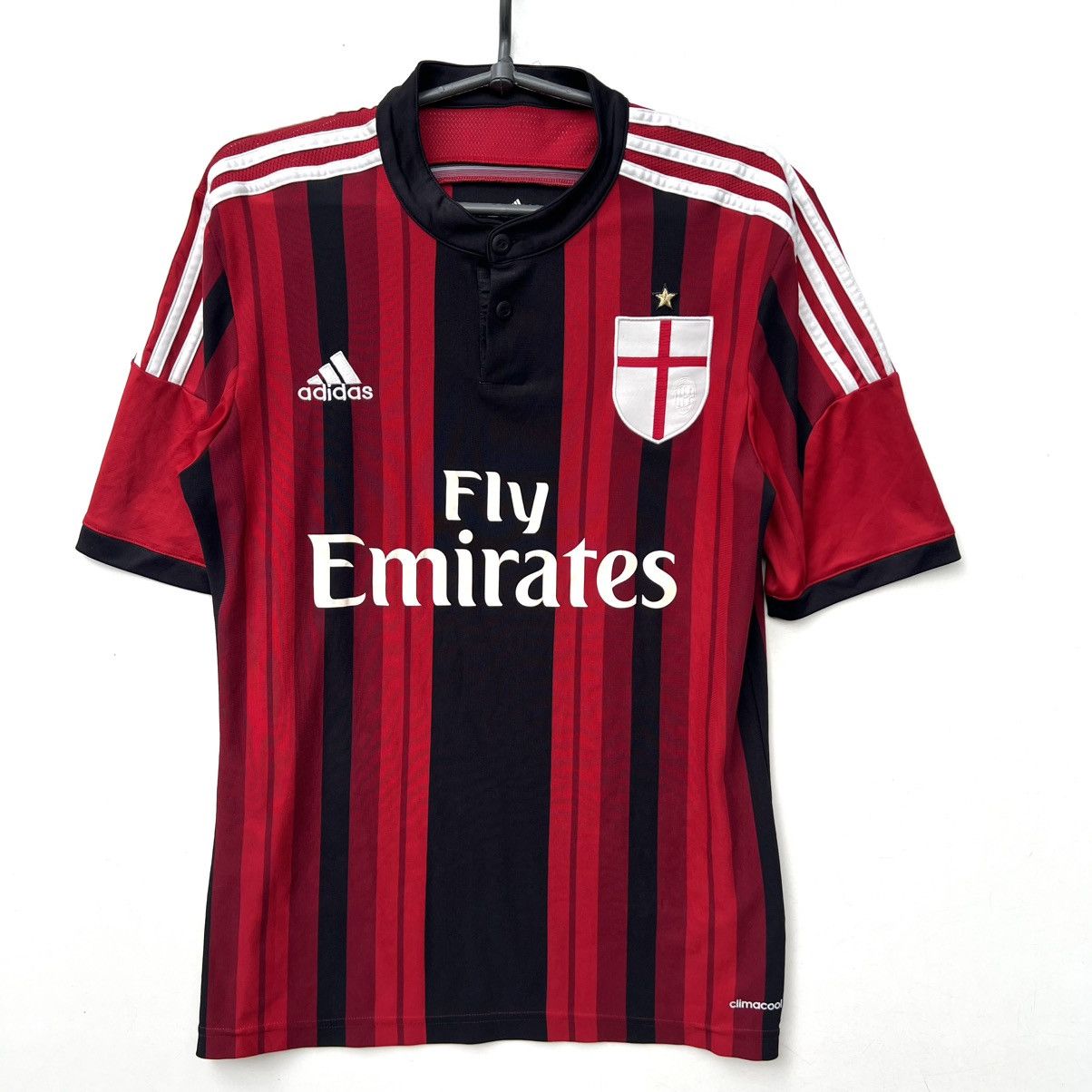 Adidas AC Milan home soccer jersey 2014 2015 football t shirt Size US S / EU 44-46 / 1 - 1 Thumbnail