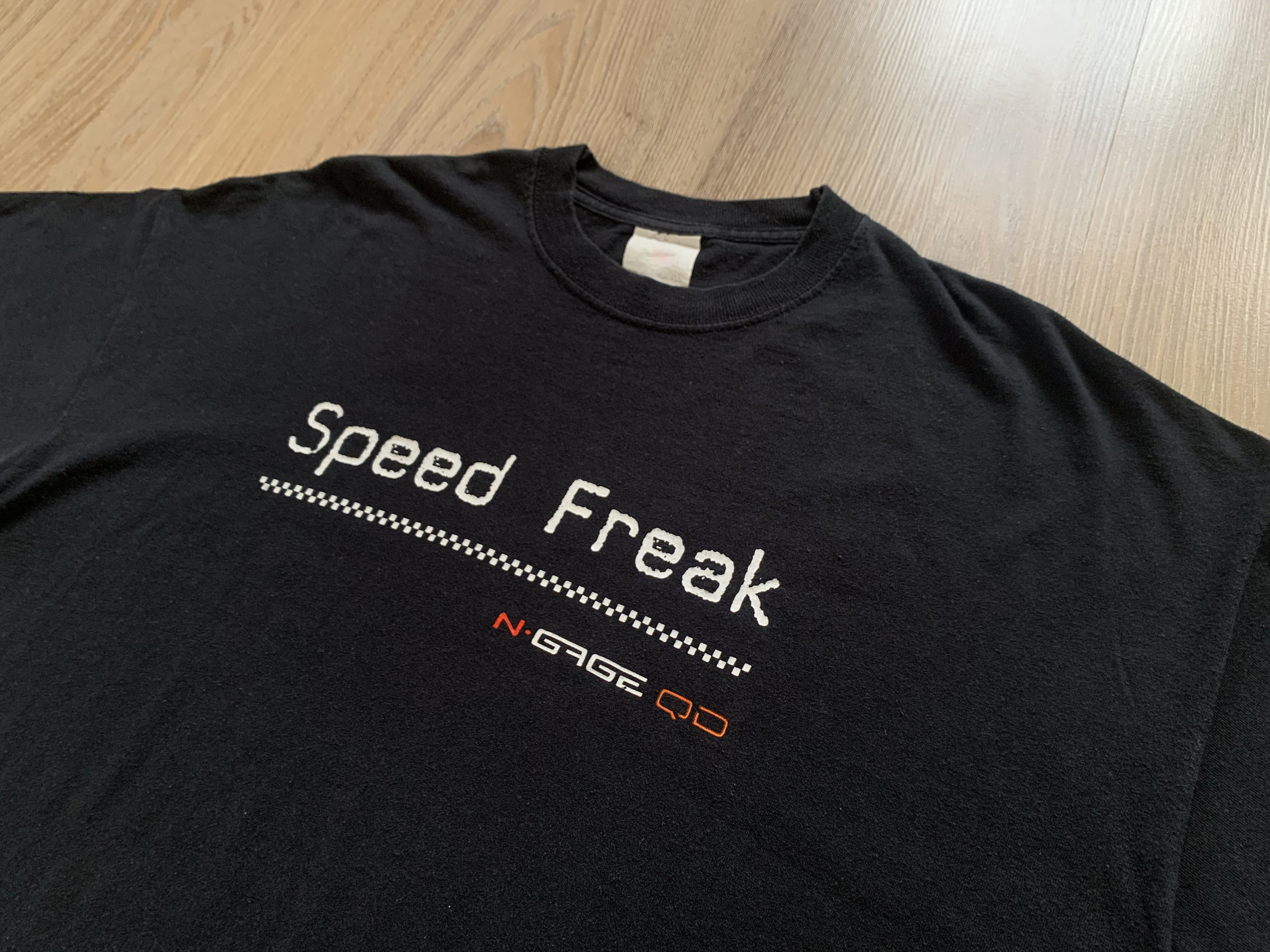 Fruit Of The Loom × Nintendo × Playstation Vintage N-Gage Nokia Speed Freak Video Game Promo Tee Size US M / EU 48-50 / 2 - 4 Thumbnail