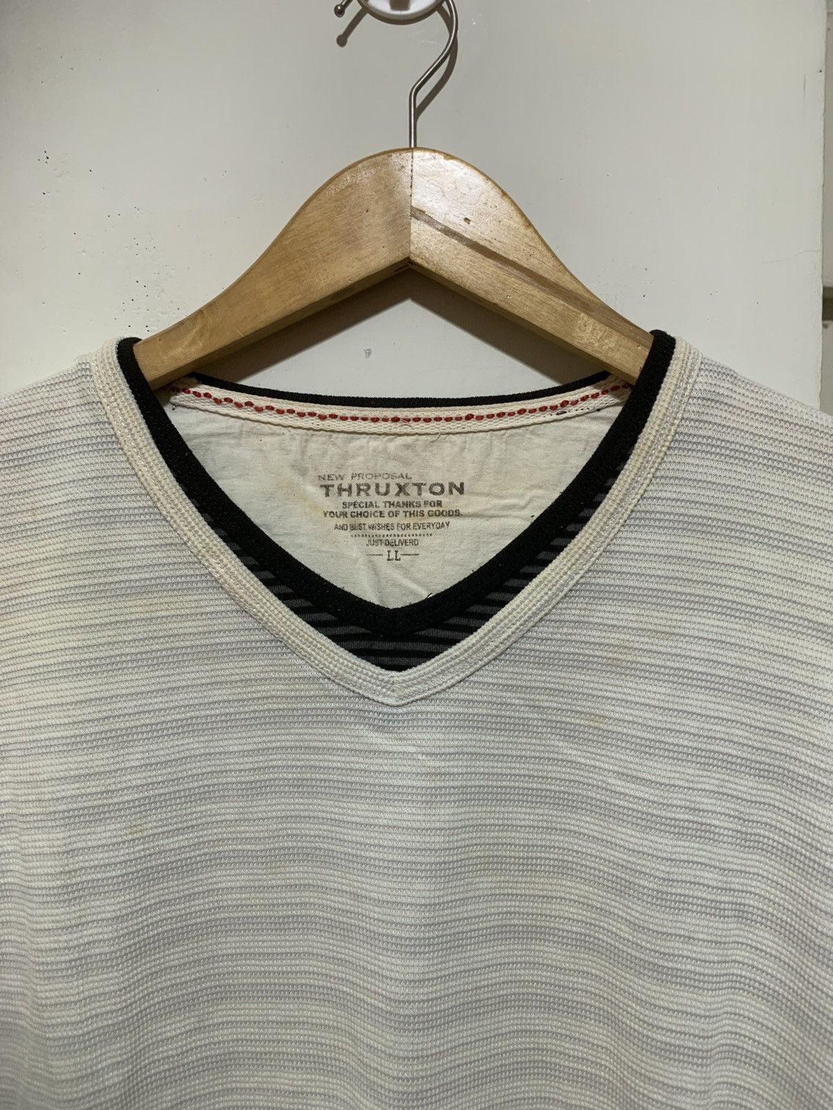 Raf Simons Japanese Double Layer Thruxton Long Sleeve Tee Shirt Size US L / EU 52-54 / 3 - 6 Thumbnail