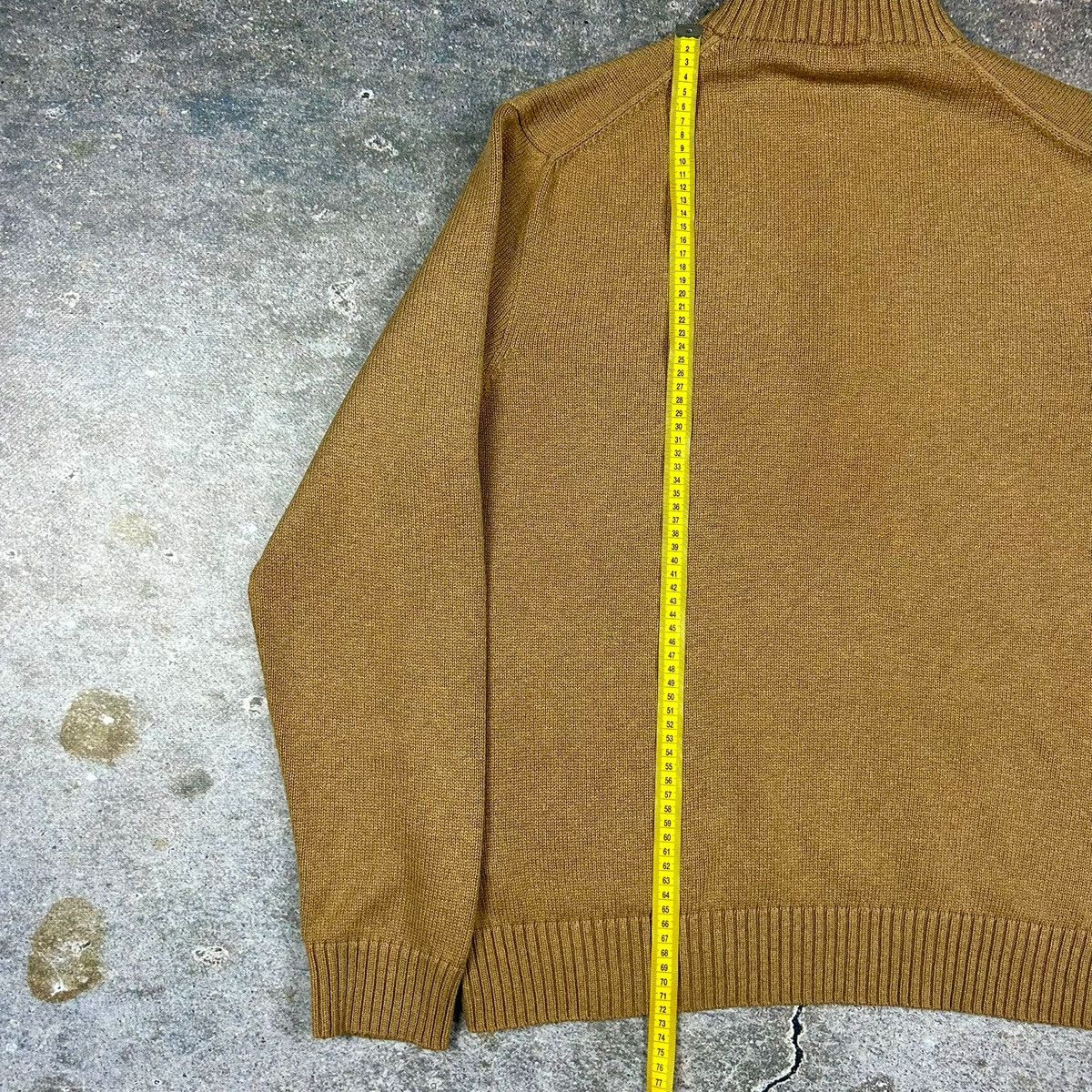 Polo Ralph Lauren Camel Tan, Size XXL – Polo Ralph Lauren Quarter- Sweater Size US XXL / EU 58 / 5 - 12 Thumbnail