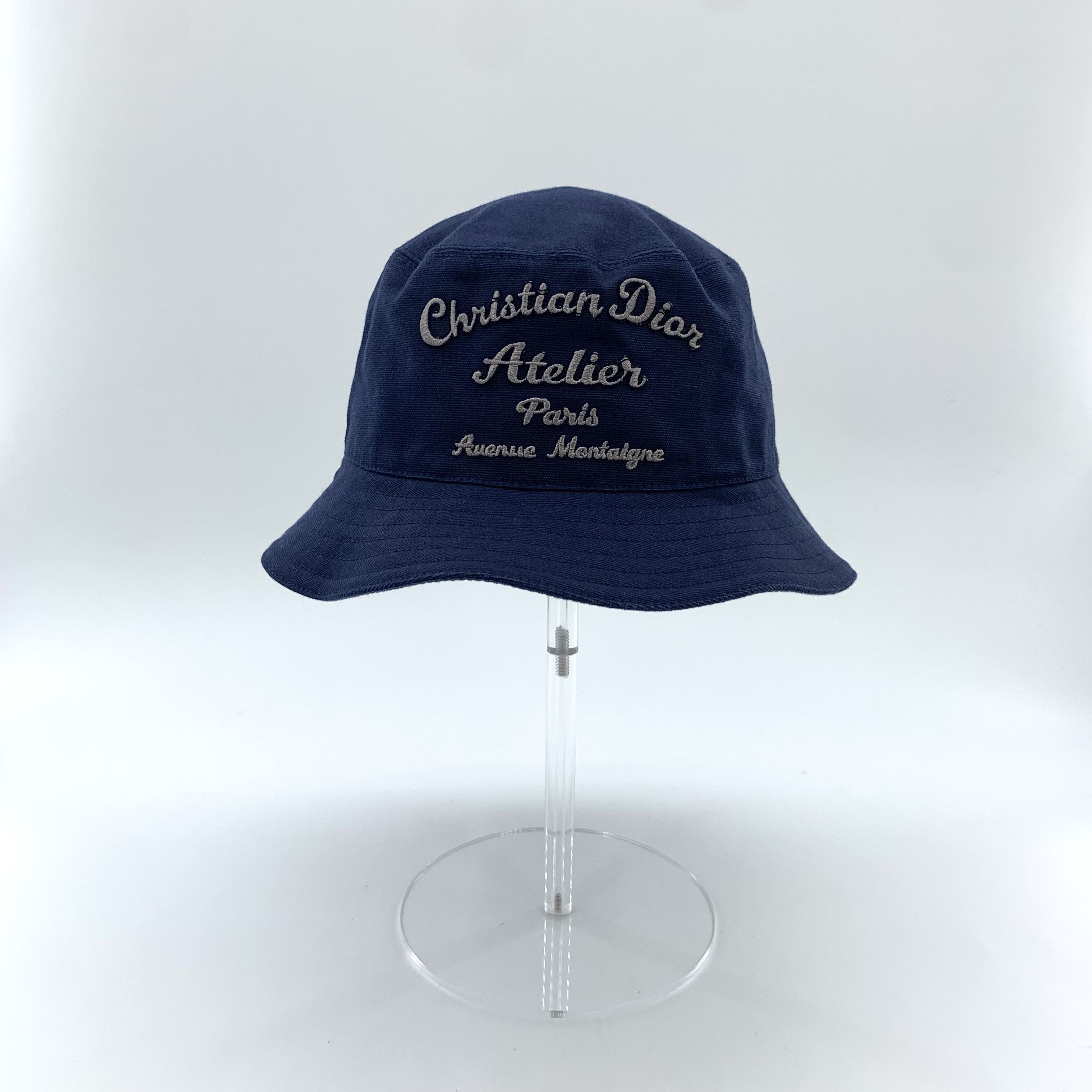 Dior Dior Embroidered Bucket Hat Size M Size ONE SIZE - 1 Thumbnail