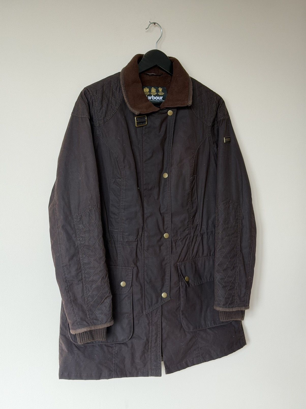 Barbour Barbour International Waxed Luxury Jacket Size US M / EU 48-50 / 2 - 2 Thumbnail