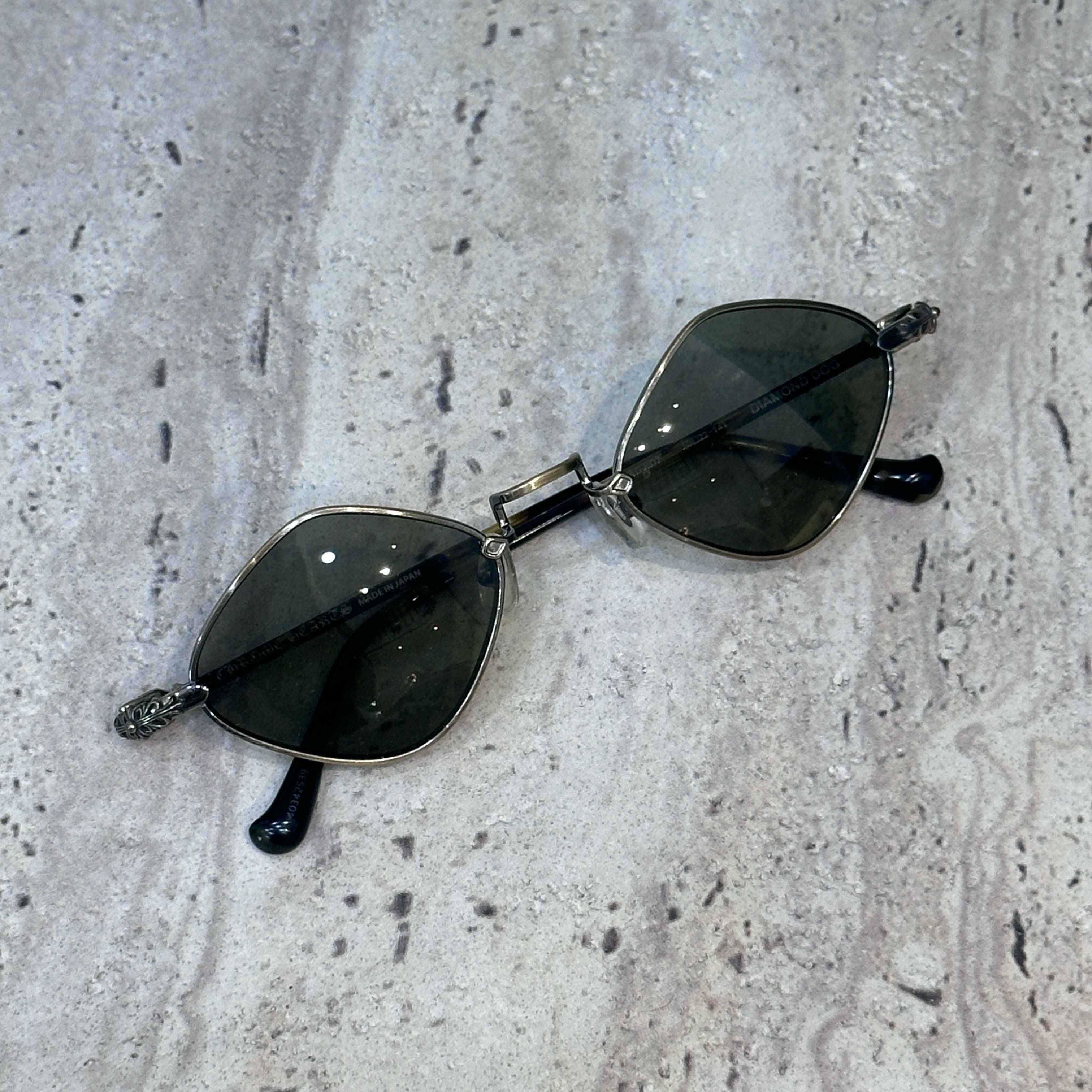 Chrome Hearts CHROME HEARTS DIAMOND DOG Antique Gold/Hollywood Tortoise Size ONE SIZE - 3 Thumbnail