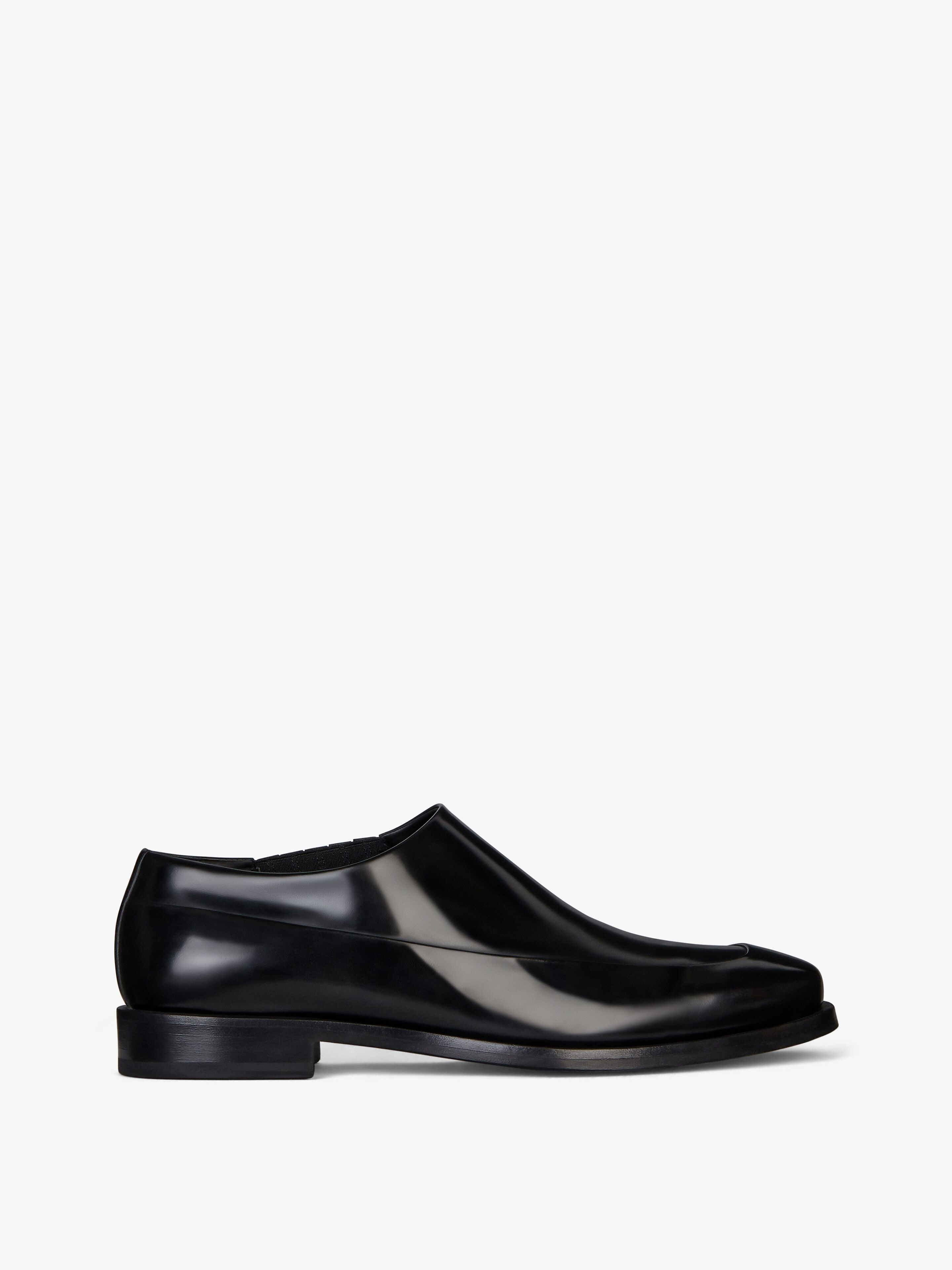 Givenchy o1srvl11e0925 Squared Derbies In Leather in Black Size US 12 / EU 45 - 1 Thumbnail
