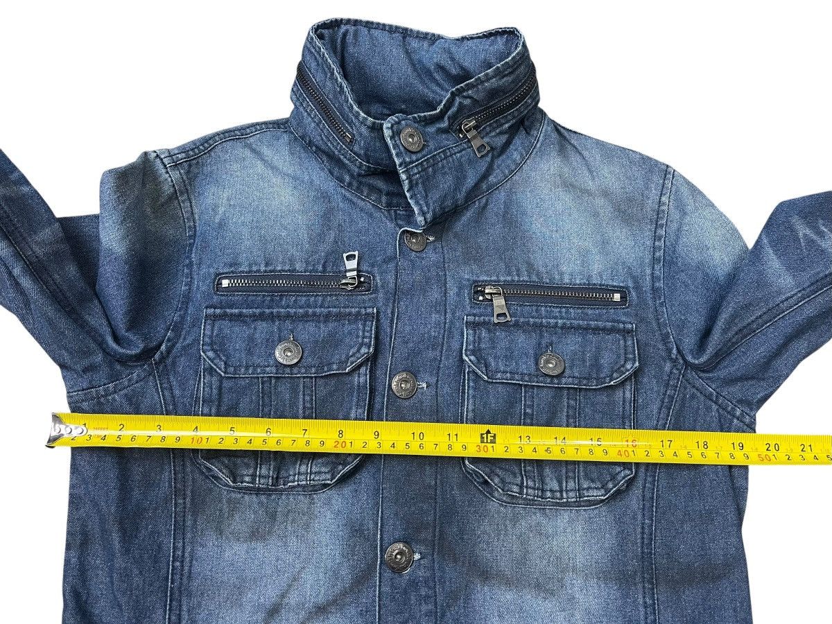 Japanese Brand Vintage Growth By Grail Denim Jacket Civarize Size US M / EU 48-50 / 2 - 6 Thumbnail