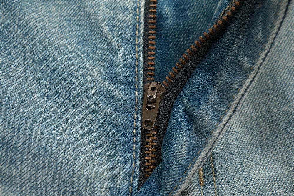 Japanese Brand × Jean American loose washed casual trendy punk distressed jeans Size US 32 / EU 48 - 4 Thumbnail