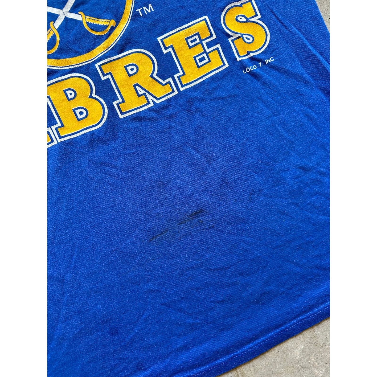 Anvil × NHL × Vintage Vintage Buffalo Sabres 1980s NHL Graphic Tee Medium Rare Size US M / EU 48-50 / 2 - 3 Thumbnail