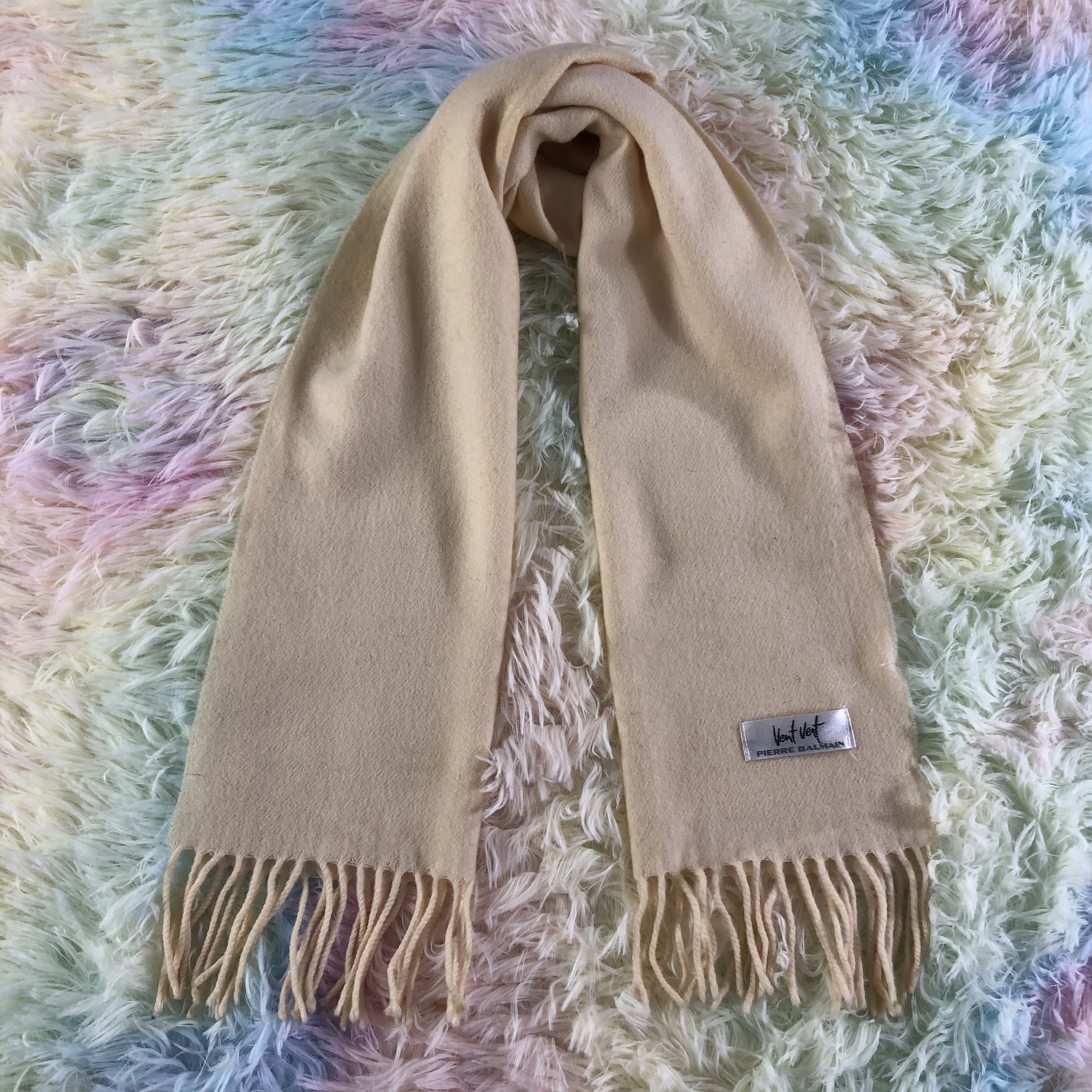 Vintage Pierre Balmain Scarf / Muffler / Neckwear - KM33 Size ONE SIZE - 1 Thumbnail