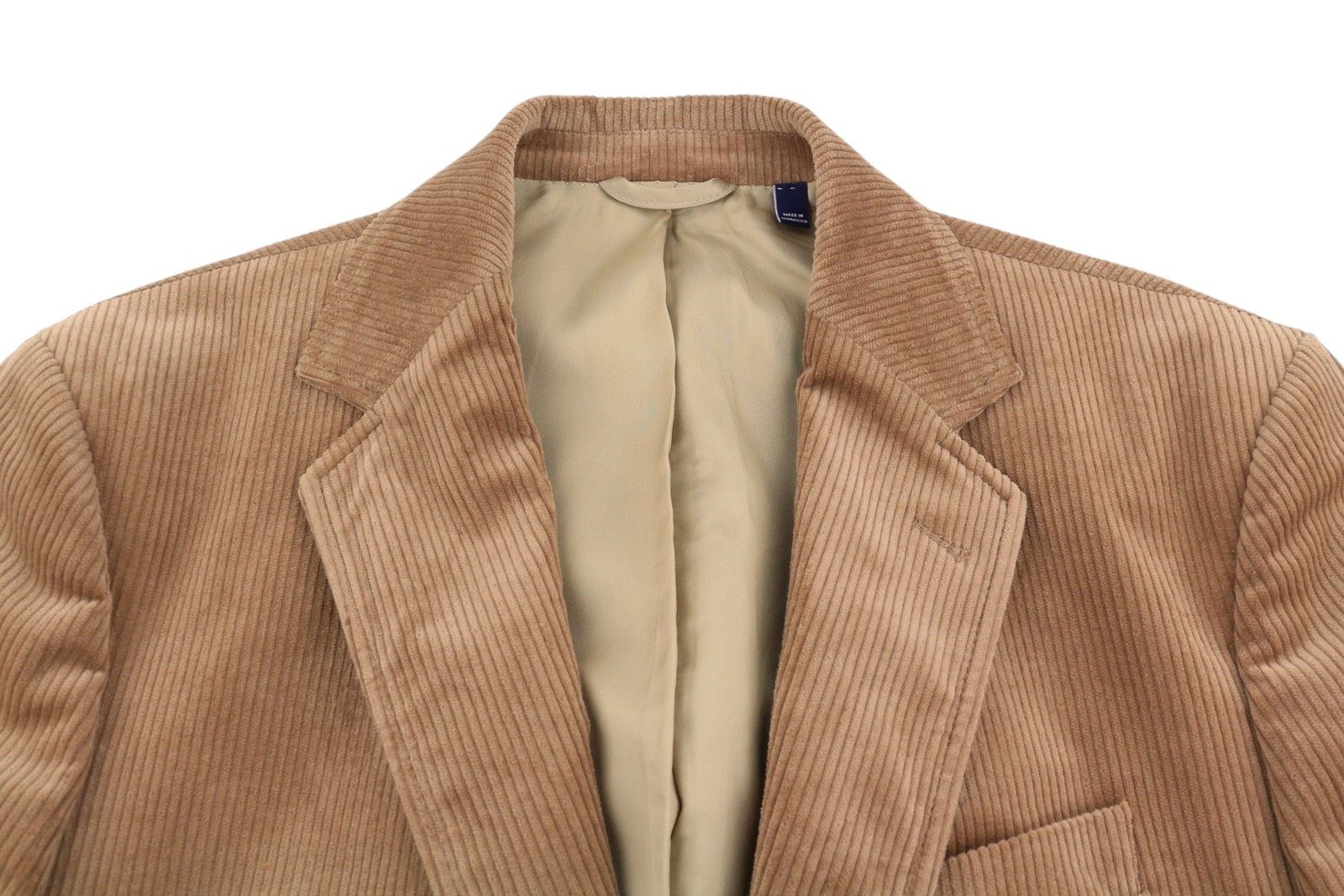 Gant CORD EU52 Roasted Walnut Slim Wool Blazer 87326 Size 42R - 5 Thumbnail