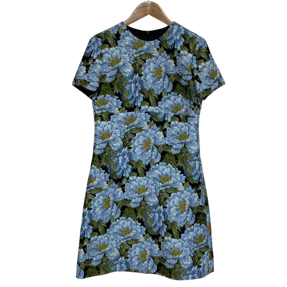 Other Other Escada Flower Jacquard Dress Textile Dresses DUTY FREE for USA Size ONE SIZE - 1 Thumbnail