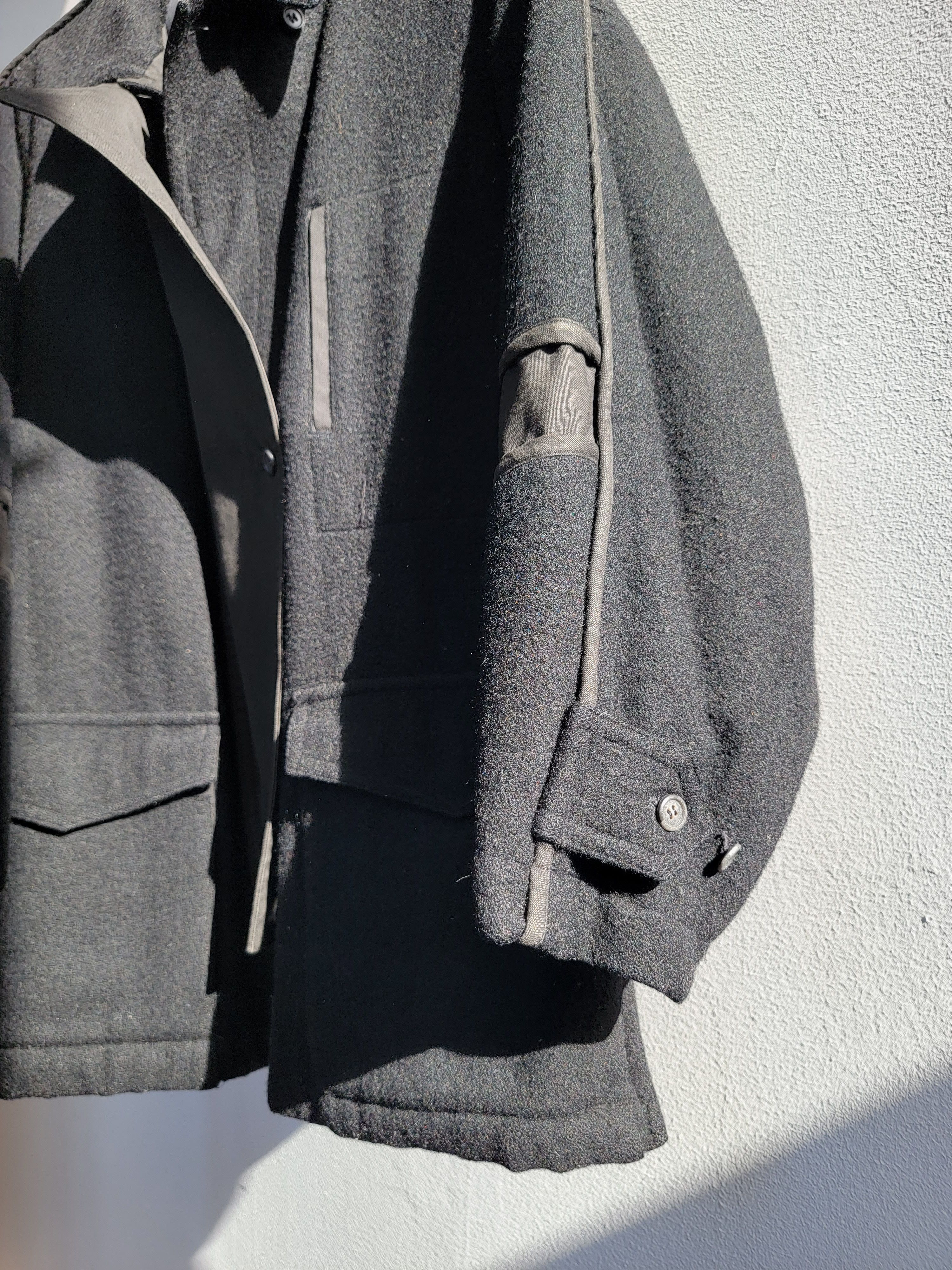 Issey Miyake Archival 1970s Boiled Wool Jacket Size US S / EU 44-46 / 1 - 3 Thumbnail