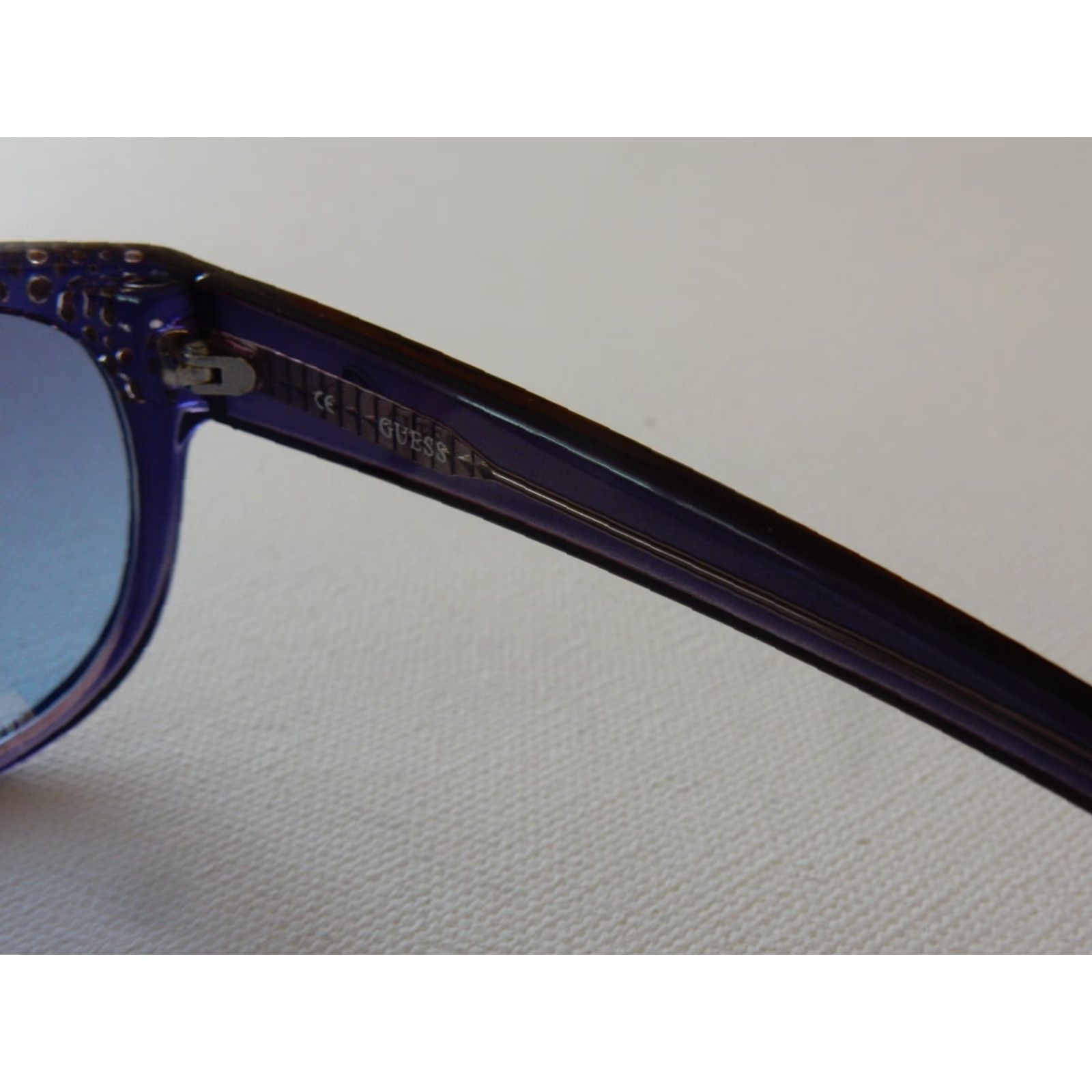 Guess GUESS Sunglasses Women Women's Style Missing Crystals Black Frame 59-17-135 BL-48 Size ONE SIZE - 5 Thumbnail