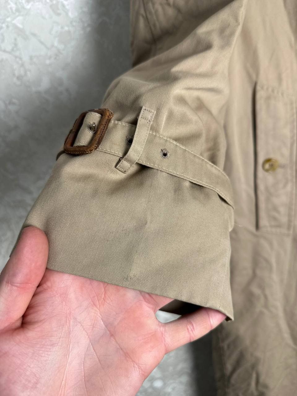 Burberry Vintage 1990s Burberrys Nova Check Trench Coat Size 48 REG Size US M / EU 48-50 / 2 - 25 Thumbnail