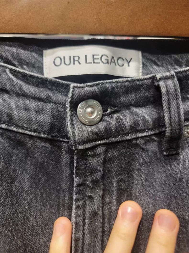 Our Legacy Our Legacy size33 Black jeans Size US 32 / EU 48 - 4 Thumbnail