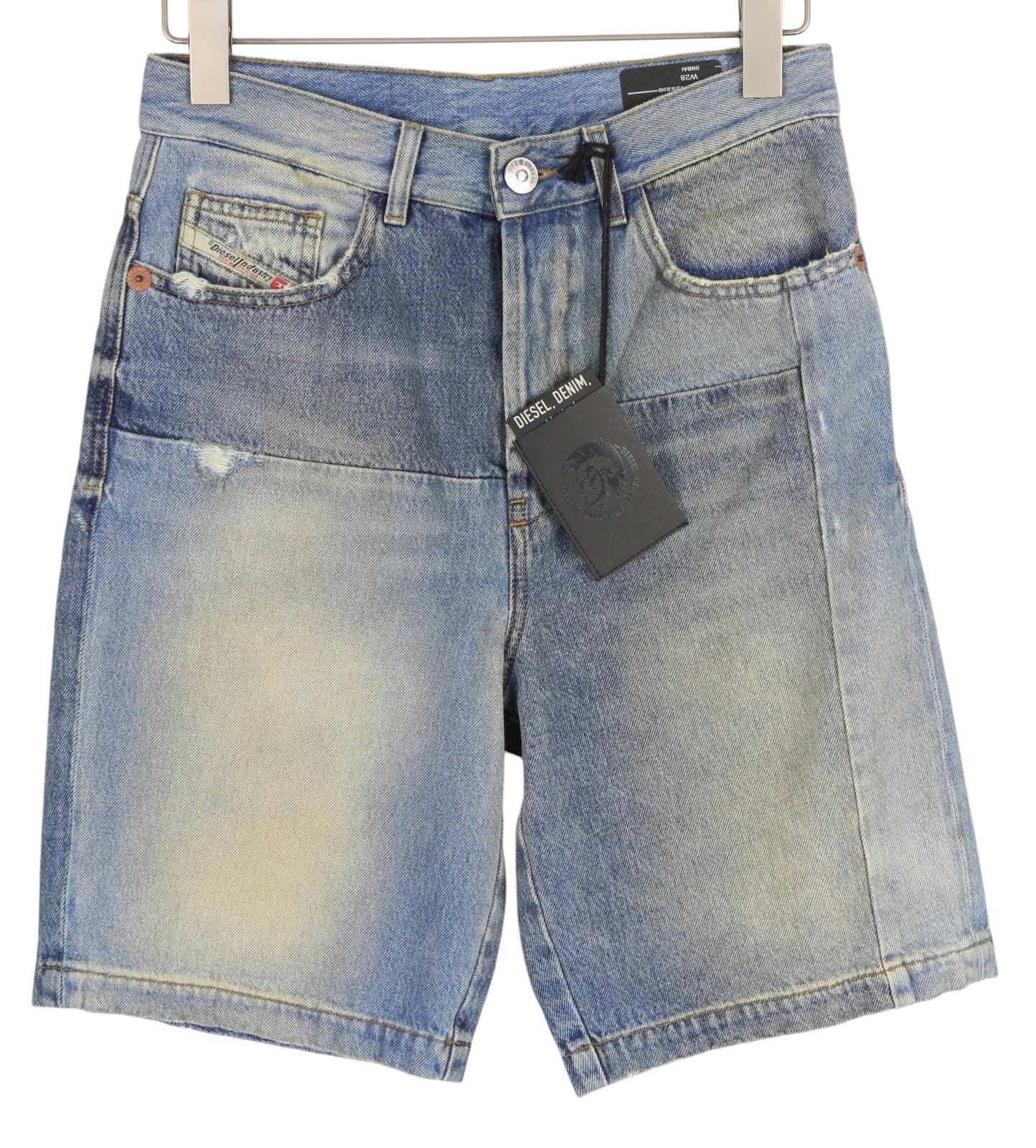 Diesel D-Macs-Short T-SP 0NBAI Men Shorts W28 Denim 41343 Size US 28 / EU 44 - 1 Thumbnail