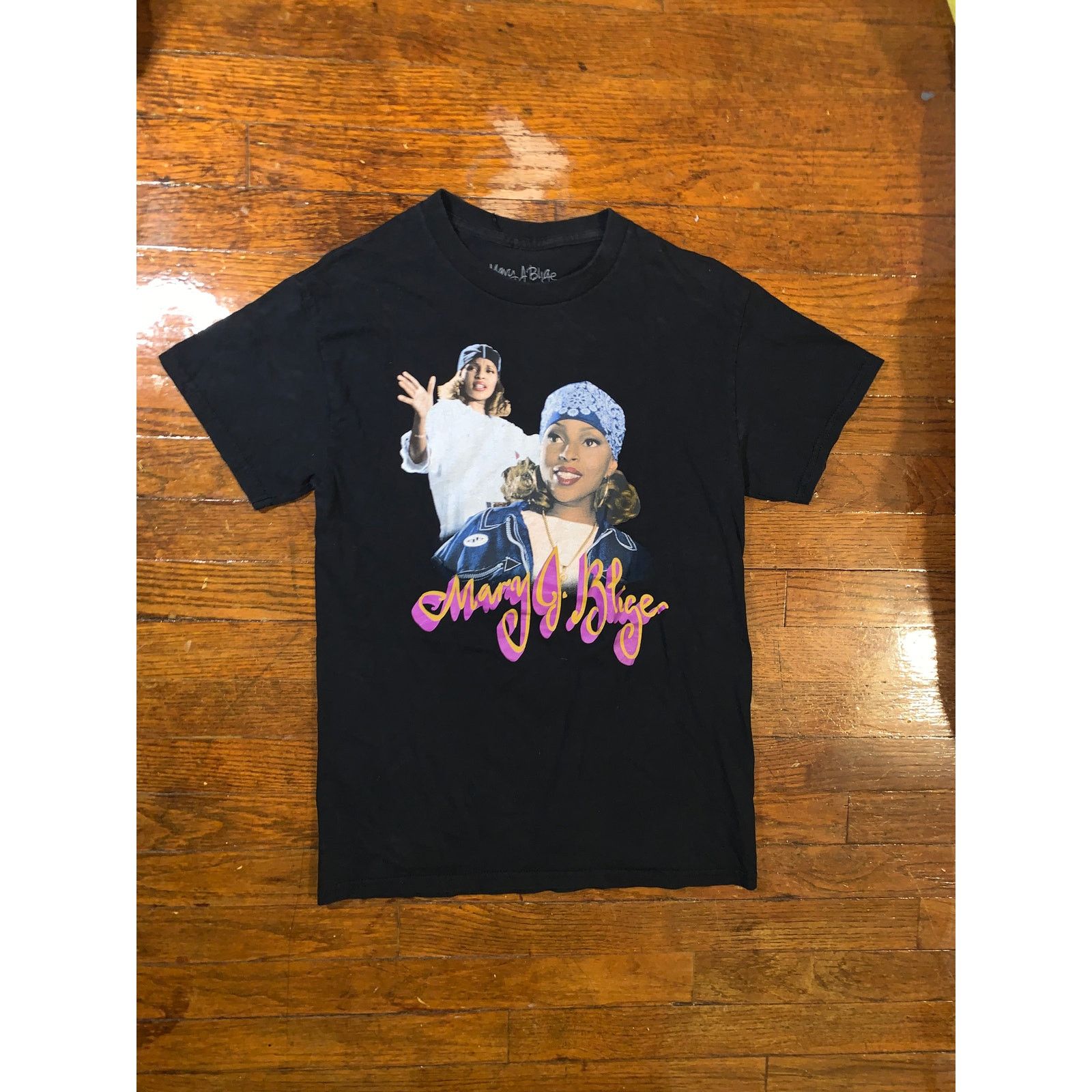 Rap Tees Mary J Blige Rap Tee Style T Shirt Black Small Size US S / EU 44-46 / 1 - 2 Thumbnail