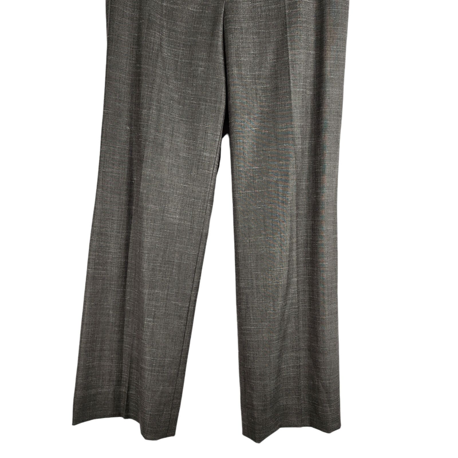 Escada Escada Virgin Wool Silk Dress Pants High Rise WIde Leg M Size 27" / US 4 / IT 40 - 4 Thumbnail