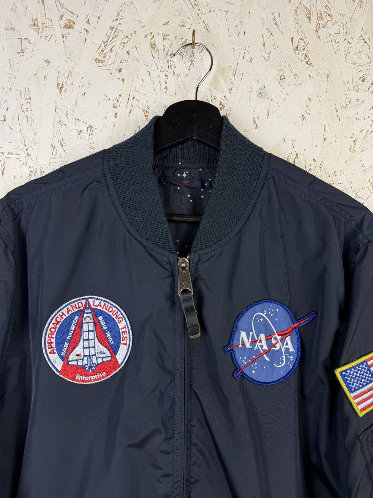 Alpha Industries Alpha Industries x Nasa Apollo MA-1 Bomber Reversible Jacket Size US L / EU 52-54 / 3 - 2 Thumbnail