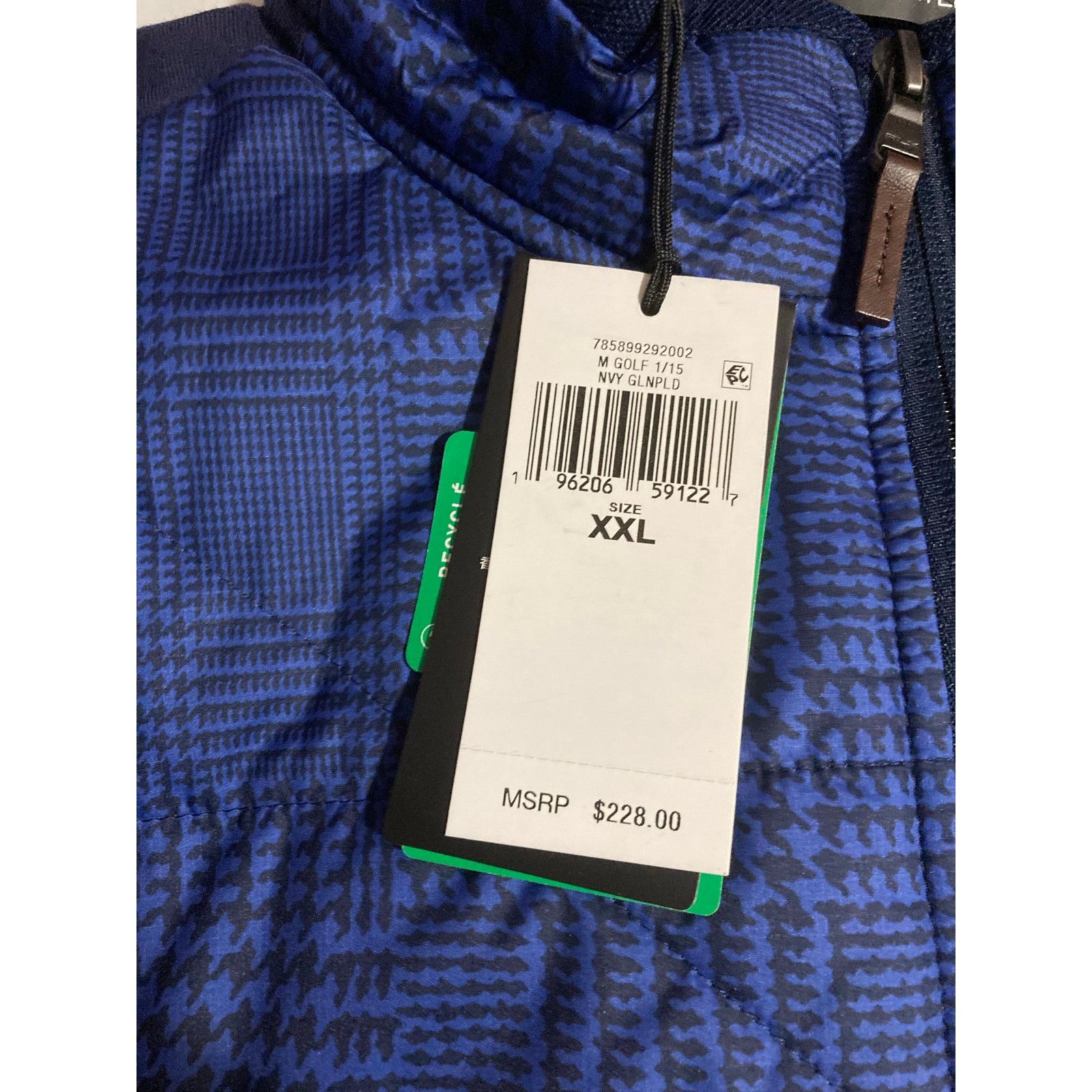 RLX Ralph Lauren Ralph Lauren RLX Mens Full Zip Golf Vest Navy Sz XXL NWT Size US XXL / EU 58 / 5 - 6 Thumbnail
