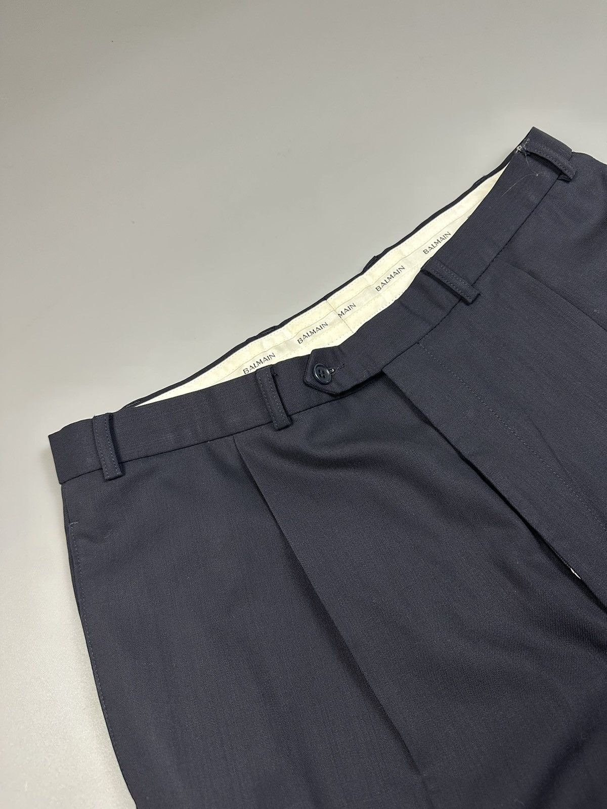 Balmain Balmain Paris Blue Dress Formal Trousers Size US XL / EU 56 / 4 - 4 Thumbnail