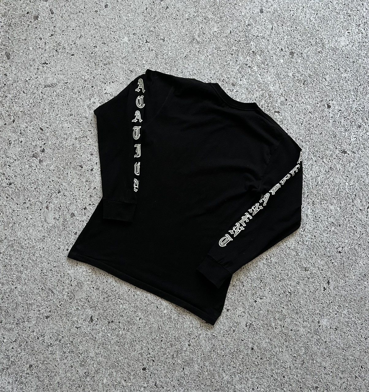 Japanese Brand × Stussy Vintage Stussy Permanent Beach Sun Logo Long Sleeve Shirt Size US S / EU 44-46 / 1 - 4 Thumbnail