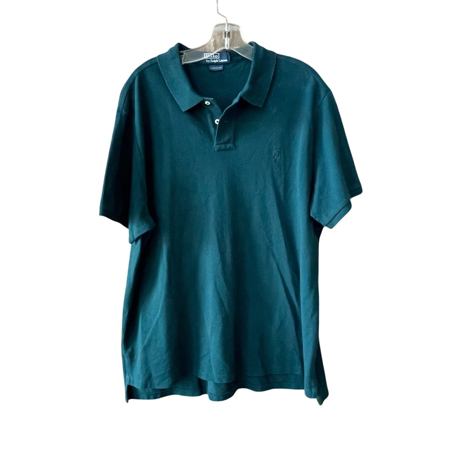 Ralph Lauren Ralph Lauren Polo Mens XXL Green Short Sleeve Polo Shirt Size US XXL / EU 58 / 5 - 1 Thumbnail