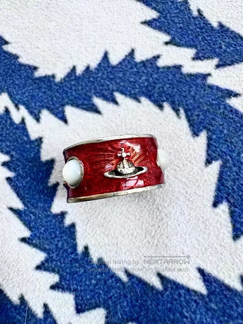 Vivienne Westwood Vivienne Westwood Vintage red king ring Size ONE SIZE - 1 Thumbnail