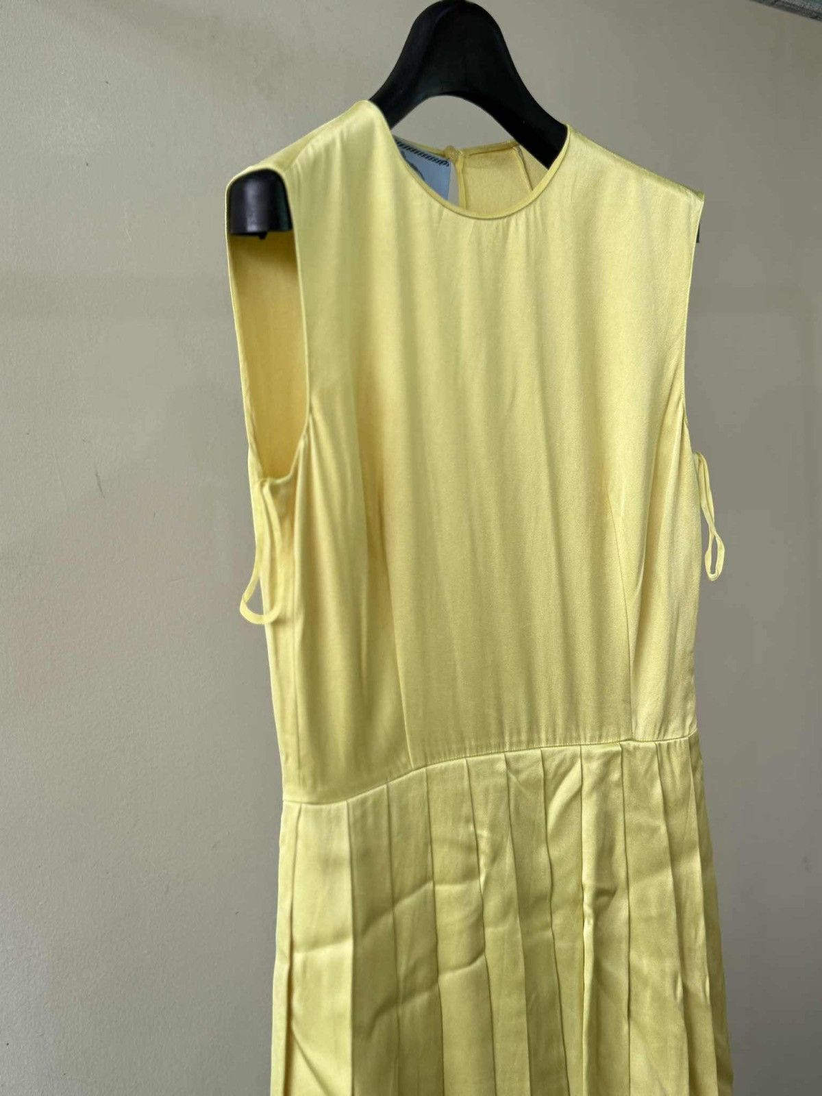 Prada SS2018 Prada Yellow Silk Dress Size XS / US 0-2 / IT 36-38 - 3 Thumbnail
