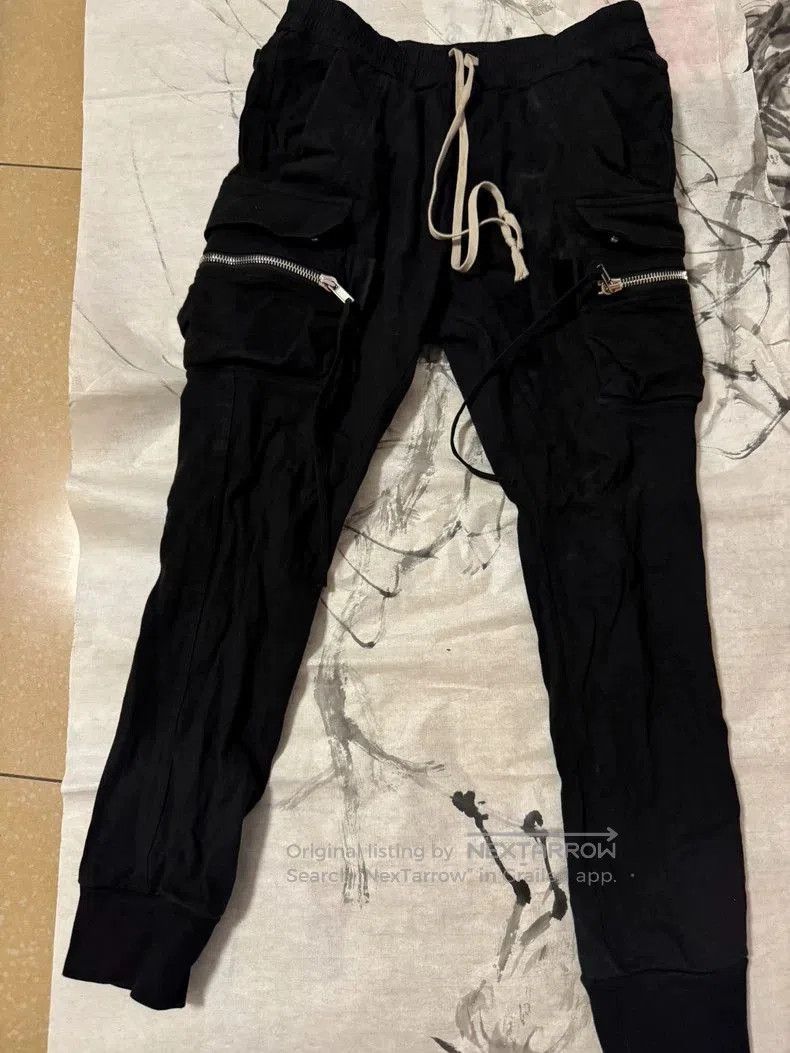 Rick Owens Rick Owens 52 Black Cargo Pants. Size US 36 / EU 52 - 1 Thumbnail