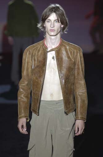 Gucci × Tom Ford S/S 2003 RUNWAY LEATHER JACKET BY TOM FORD Gucci × Tom Ford S/S 2003 RUNWAY LEATHER JACKET BY TOM FORD