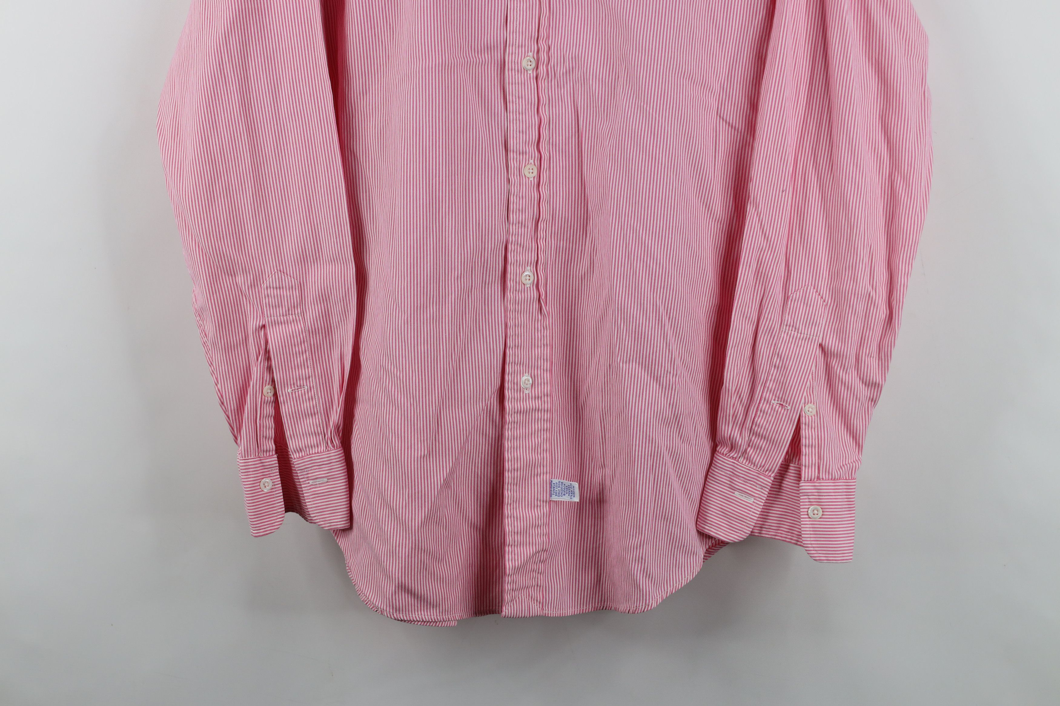 Ralph Lauren Vintage 70s 80s Ralph Lauren Collar Striped Button Shirt USA Size US M / EU 48-50 / 2 - 3 Thumbnail
