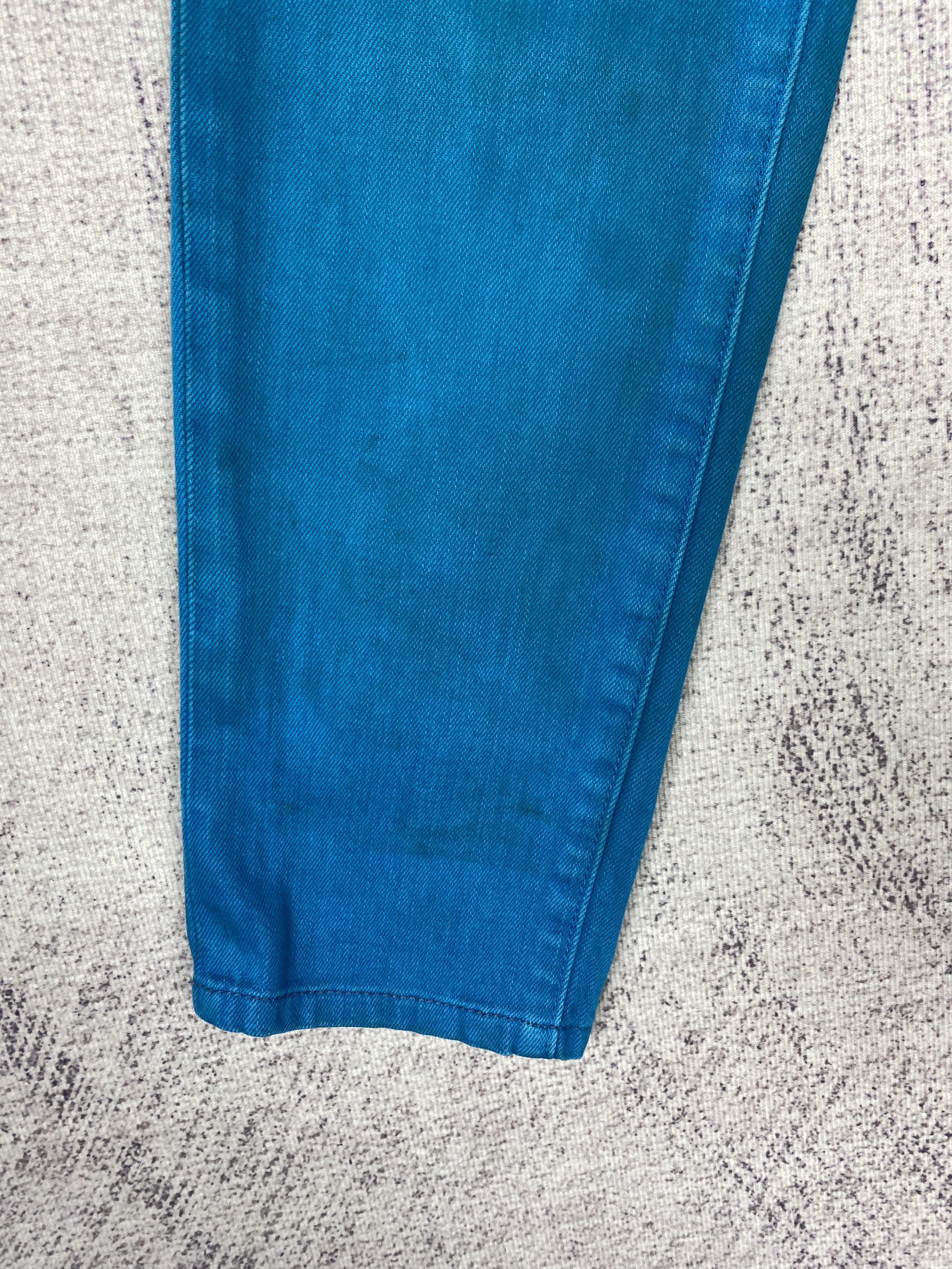 Levi's Vintage Levi's Riss Skinny Blue Denim Jeans P0478 Size US 26 / EU 42 - 6 Thumbnail
