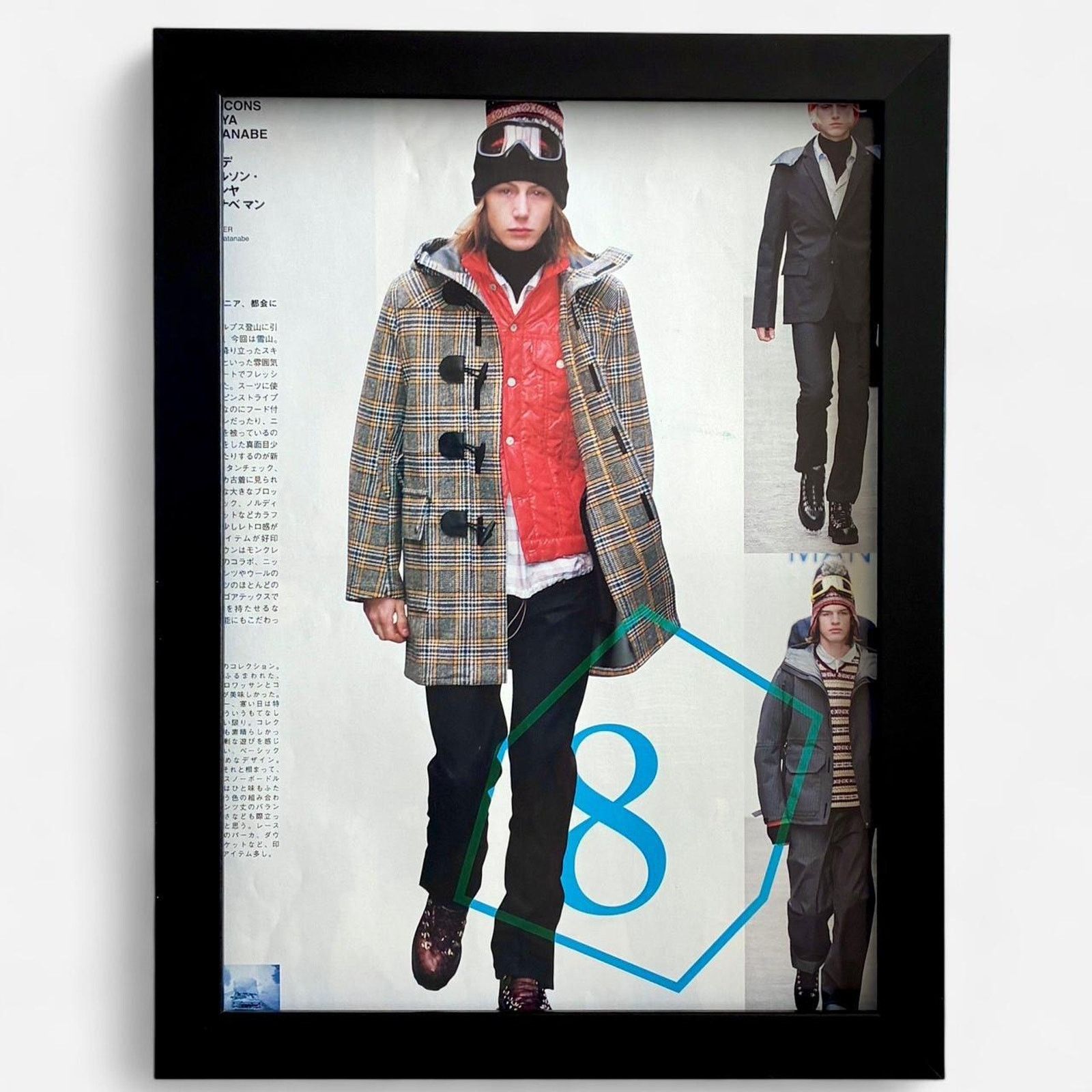 Comme des Garcons × Junya Watanabe × Vintage Comme Des garçons junya Watanabe Archive print framed 9x11 Size ONE SIZE - 1 Thumbnail