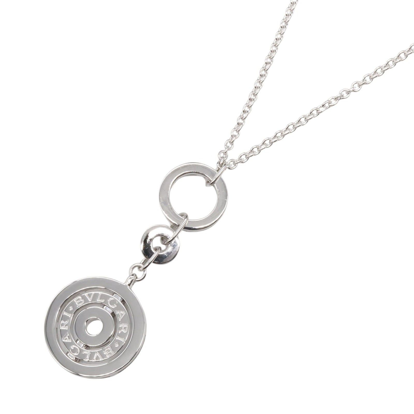 Bvlgari Bvlgari Astraire Cherki Necklace K18Wg (White Gold) Silver Size ONE SIZE - 1 Thumbnail