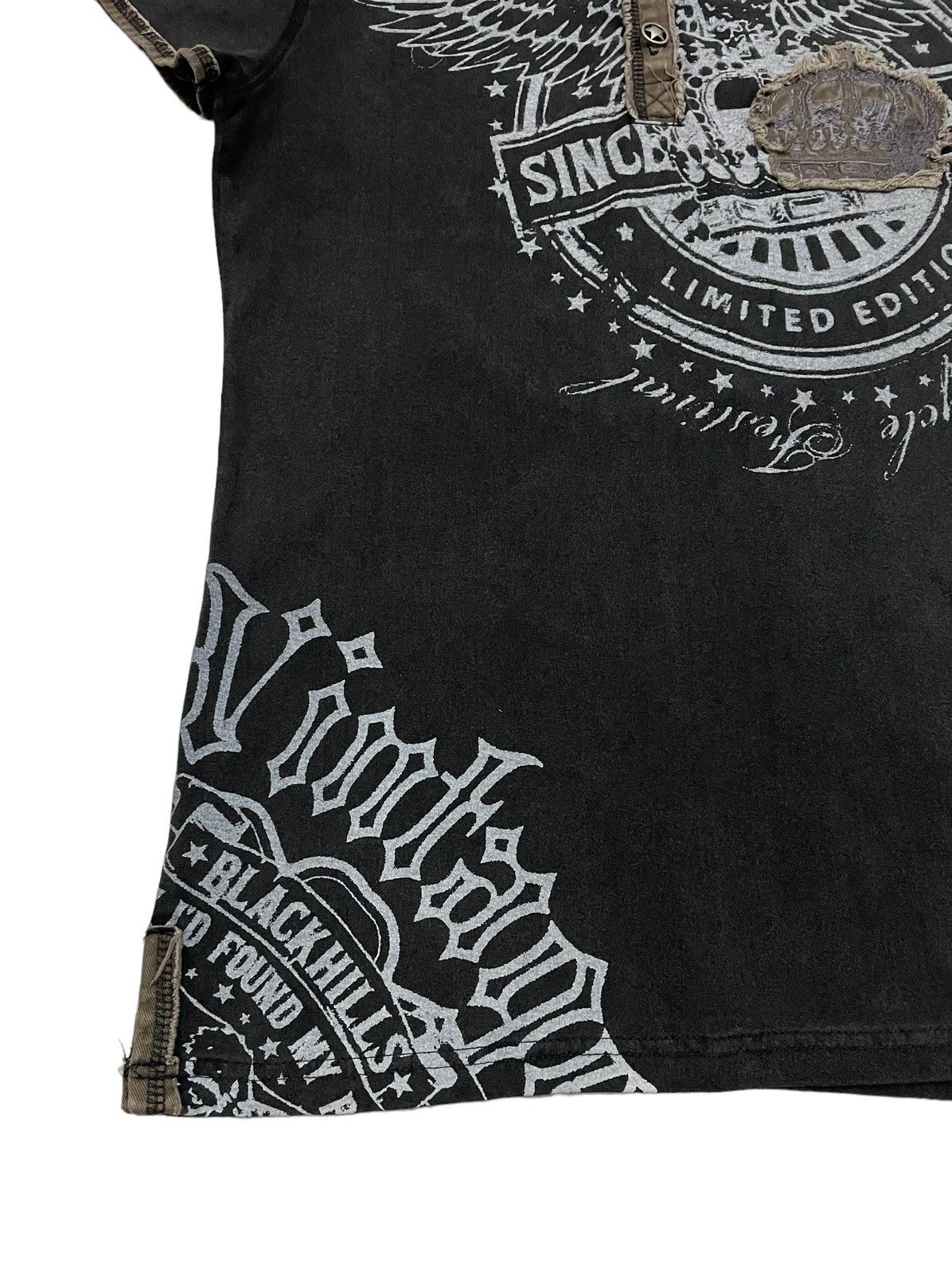 Japanese Brand Japanese Brand Glitz Motorcycle Festival Hooded Tshirt Size M / US 6-8 / IT 42-44 - 6 Thumbnail