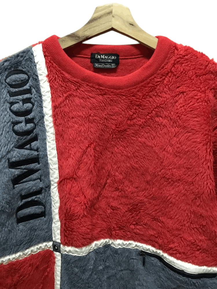Vintage Vintage Di Maggio Mix Doubles Fleece Sweatshirts Size US M / EU 48-50 / 2 - 3 Thumbnail