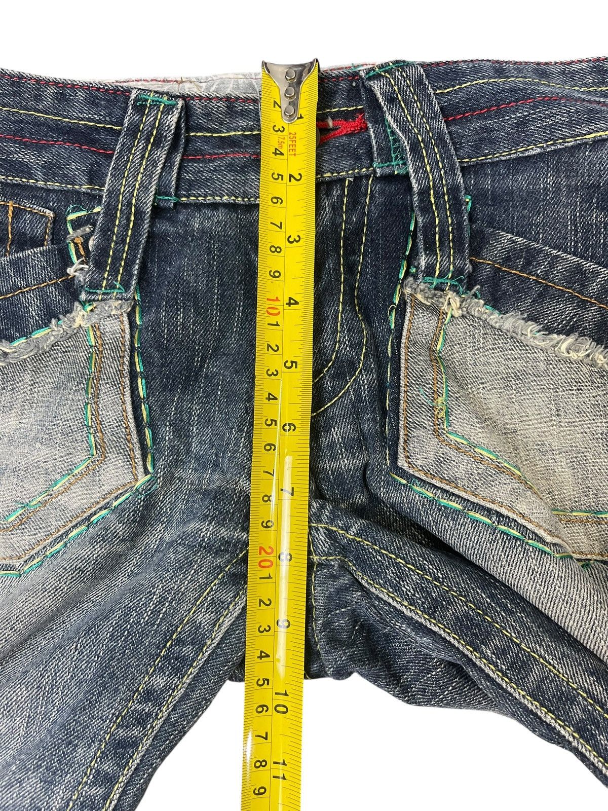 Japanese Brand Vintage Blue Moon Blue Jeans Streetwear Size US 29 - 14 Thumbnail