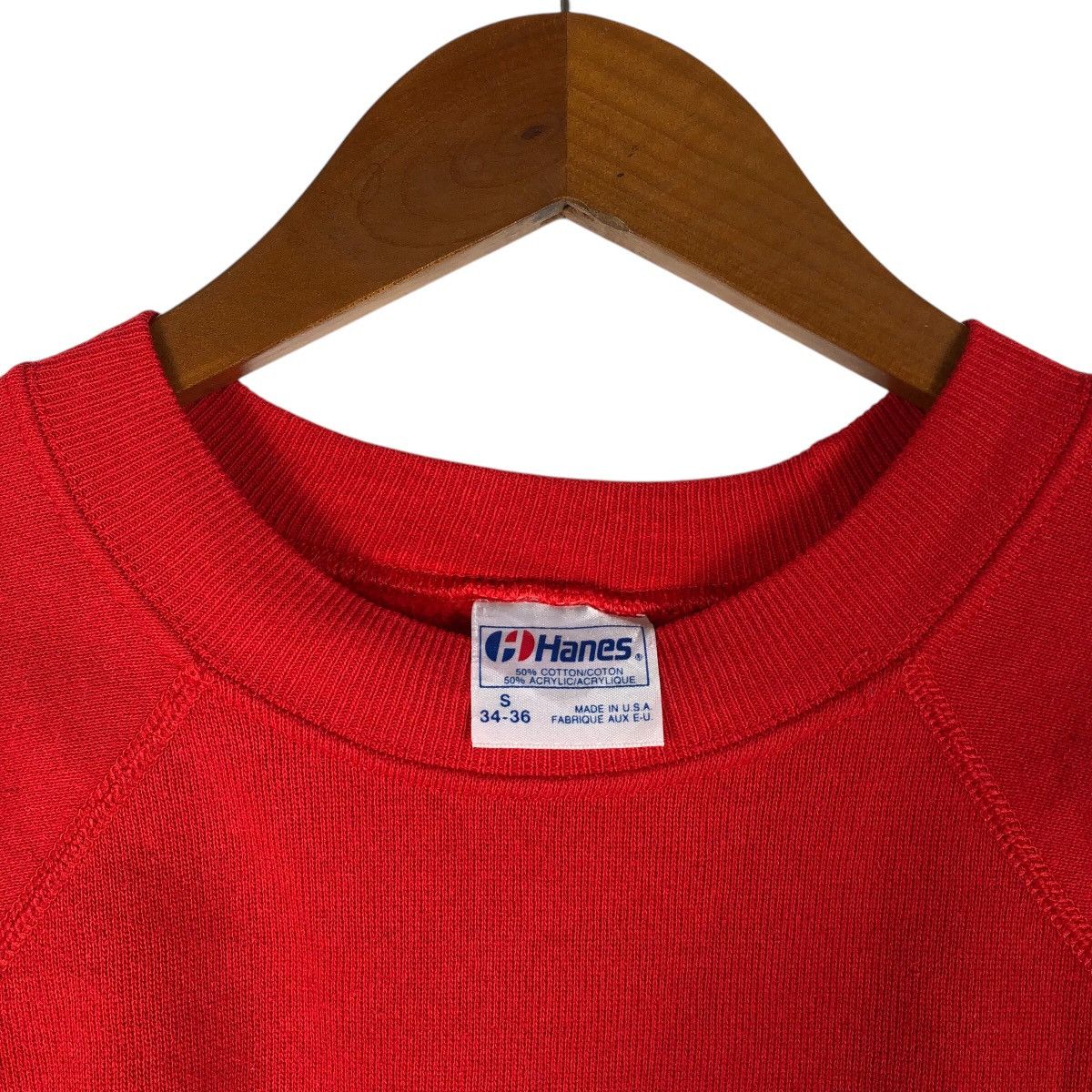 Hanes Vintage HANES Long Island Printed Sweatshirt Size US S / EU 44-46 / 1 - 3 Thumbnail