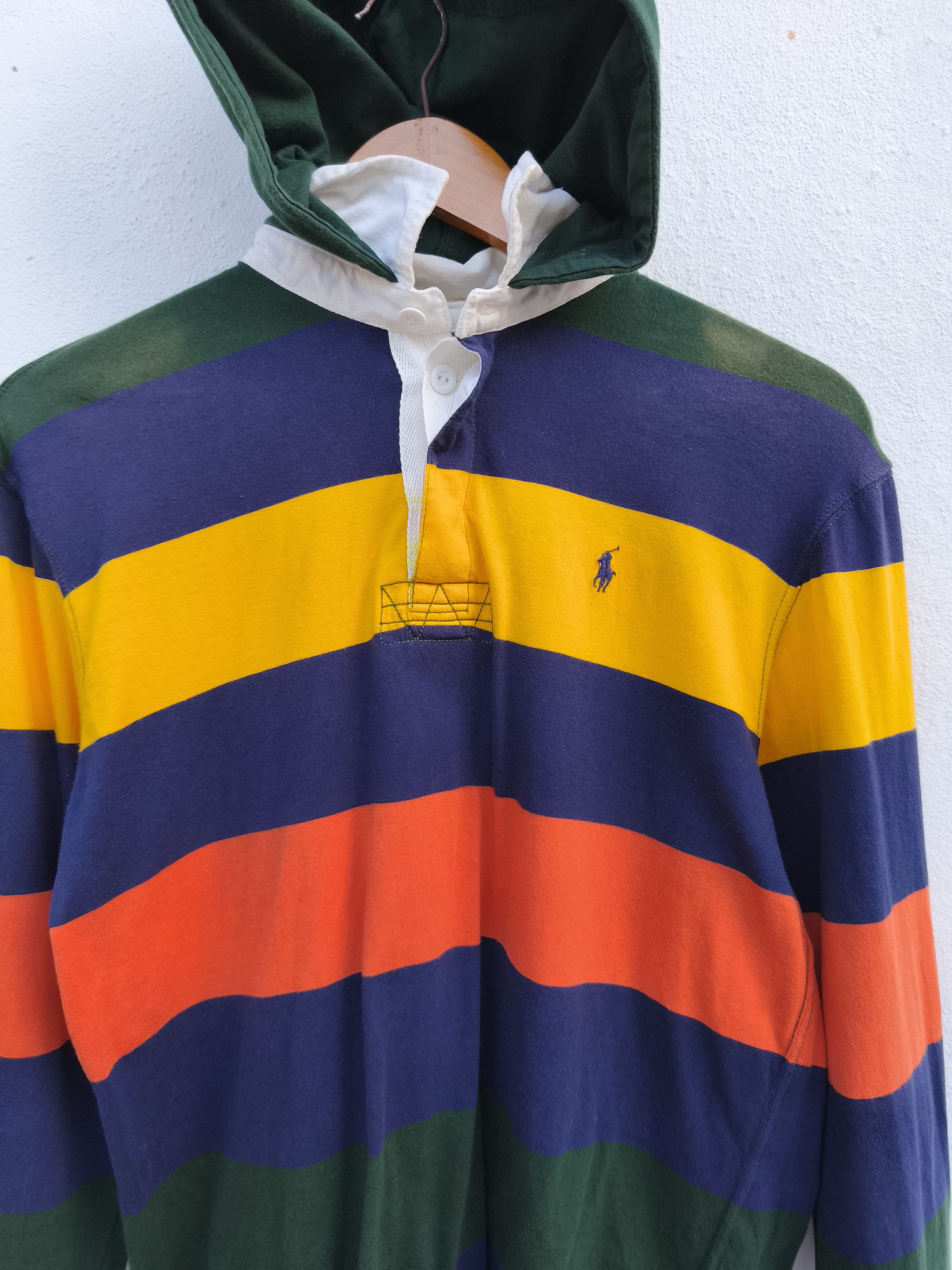 Polo Ralph Lauren 🔥 Polo Ralph Lauren stripes hoodies Size US M / EU 48-50 / 2 - 1 Thumbnail
